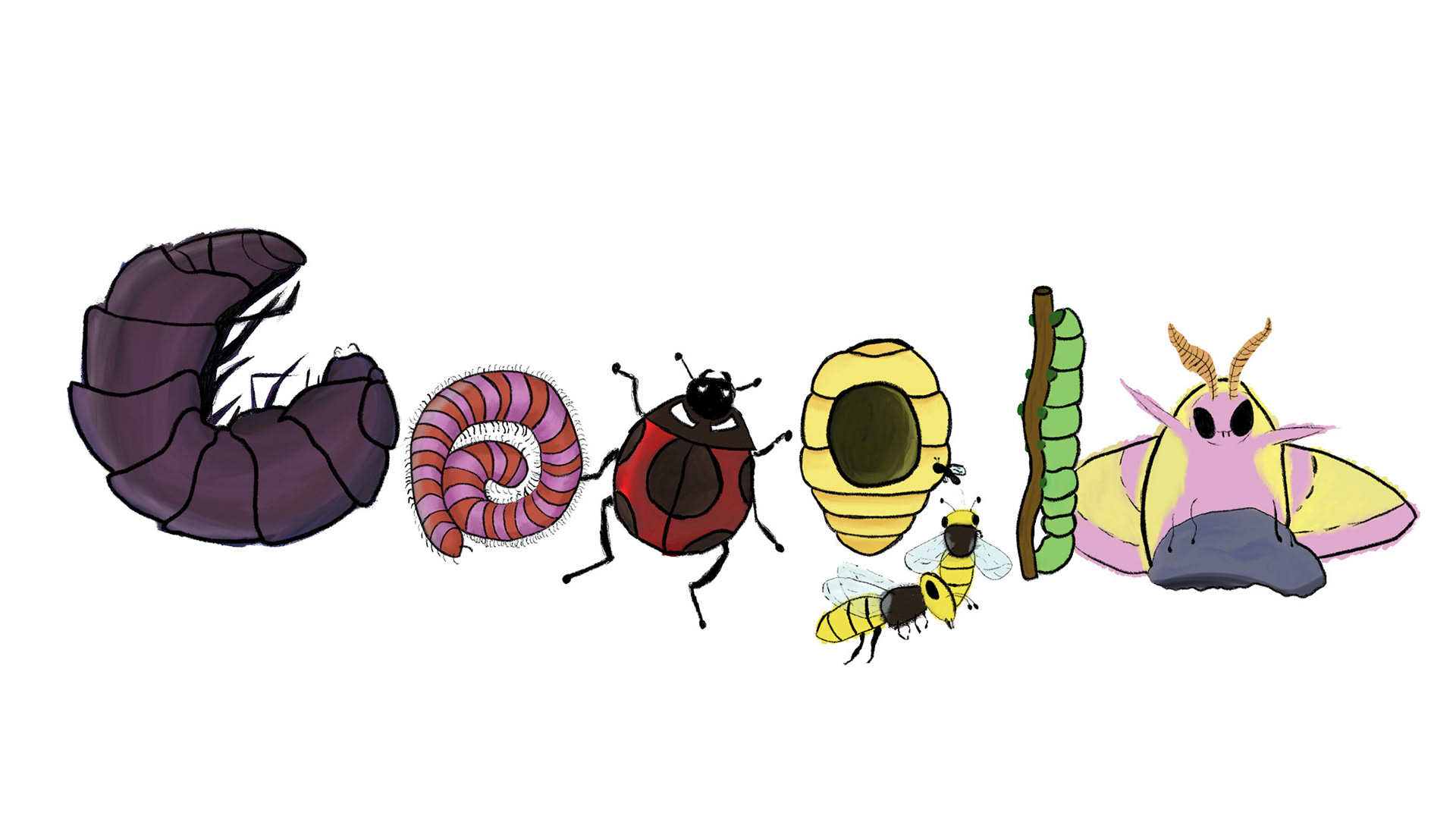 Prompt: Google Doodle Illustration