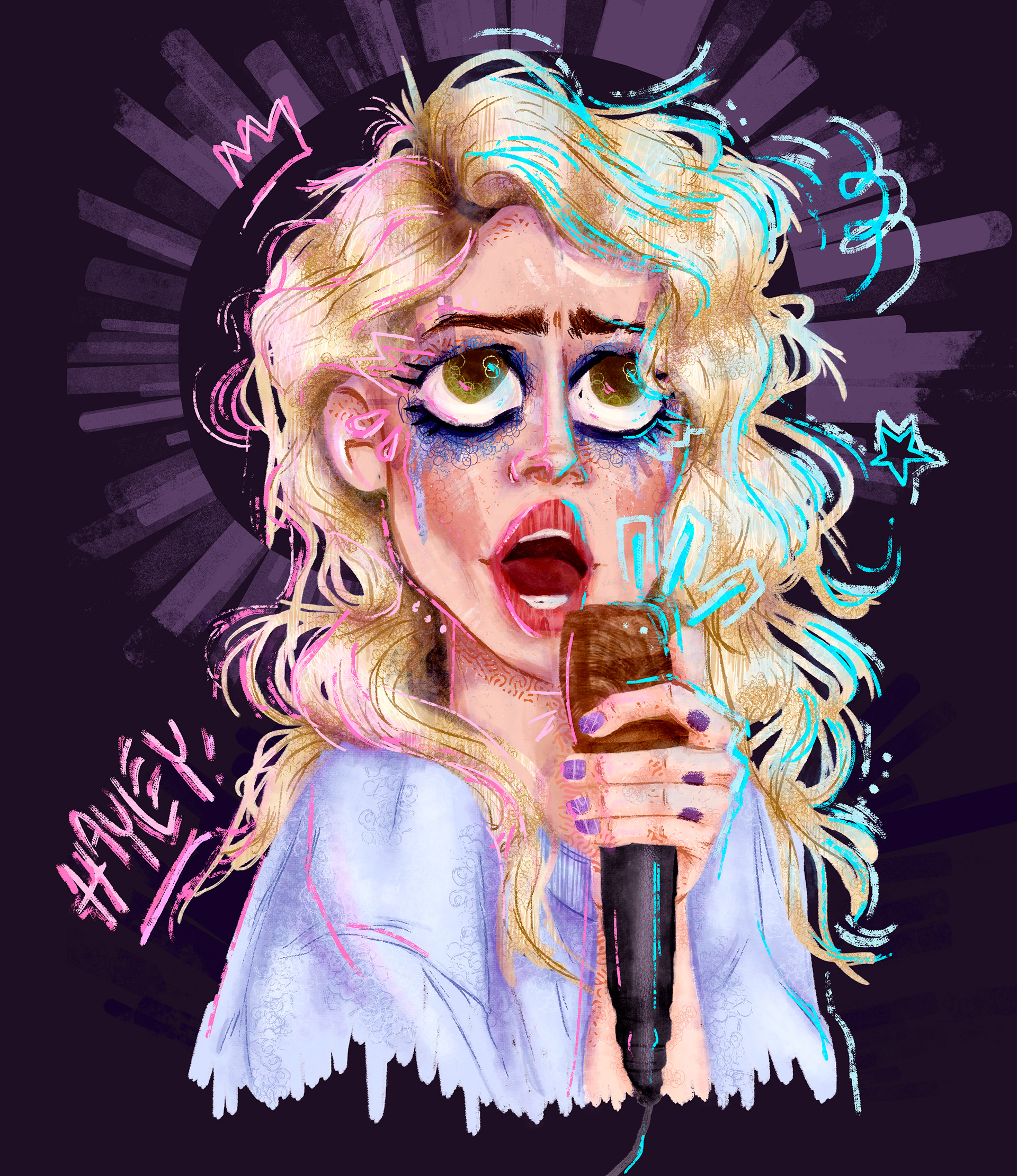 Hayley Williams from Paramore.