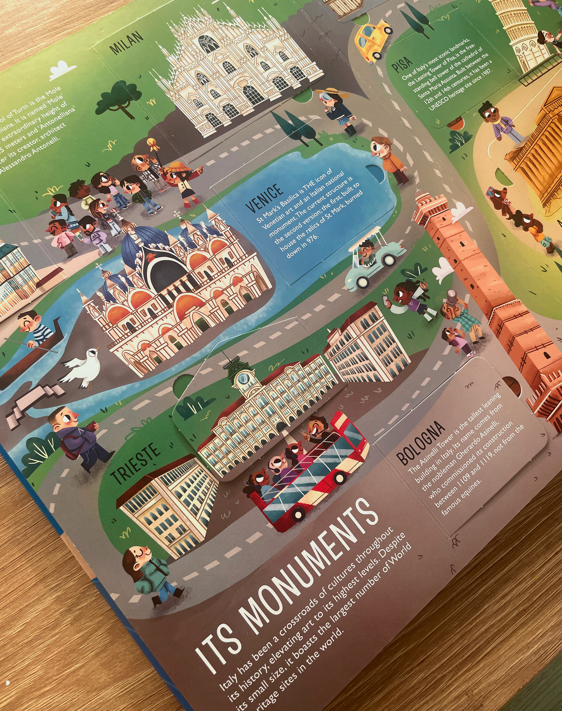 Monuments spread