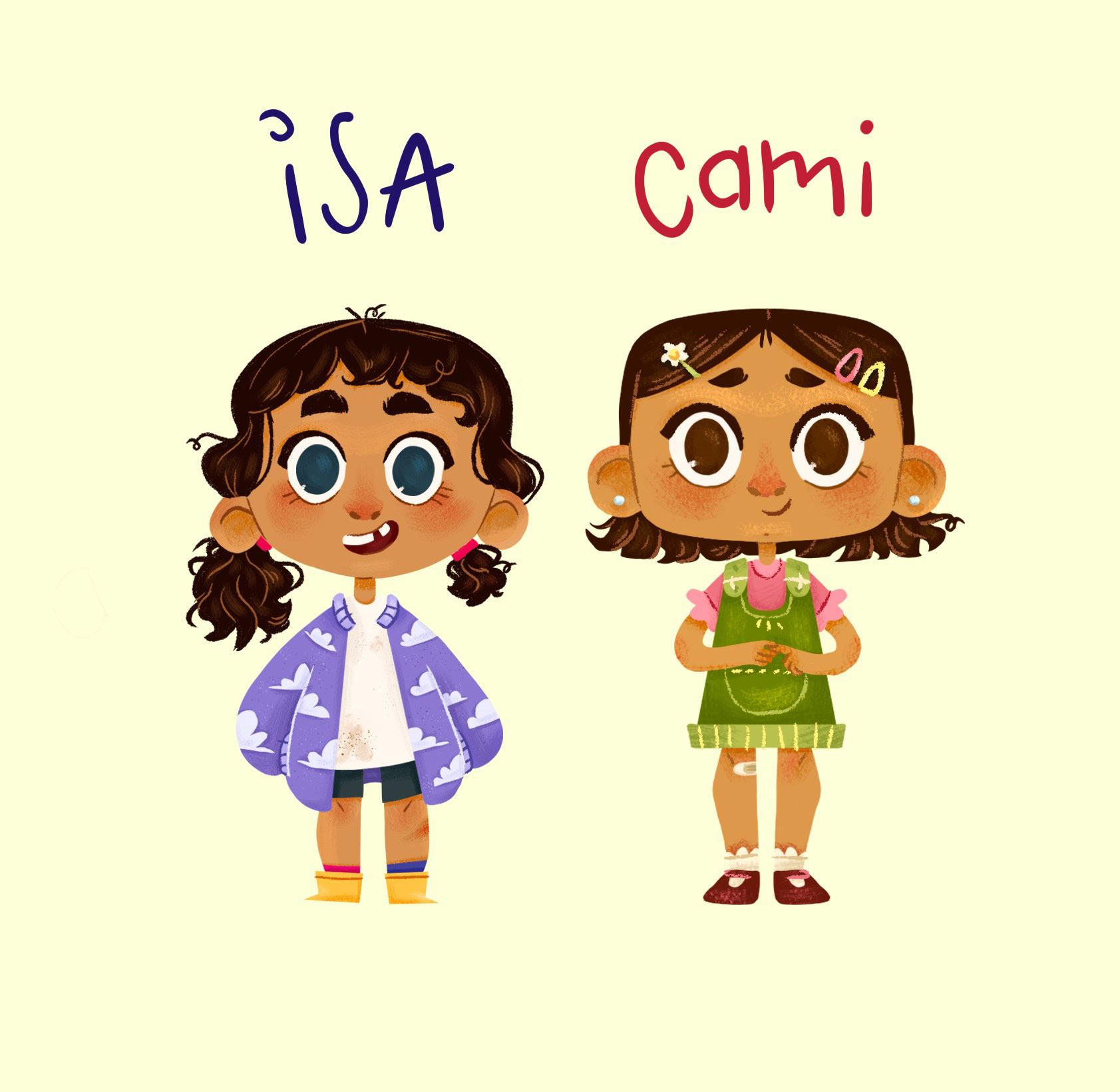Final character design