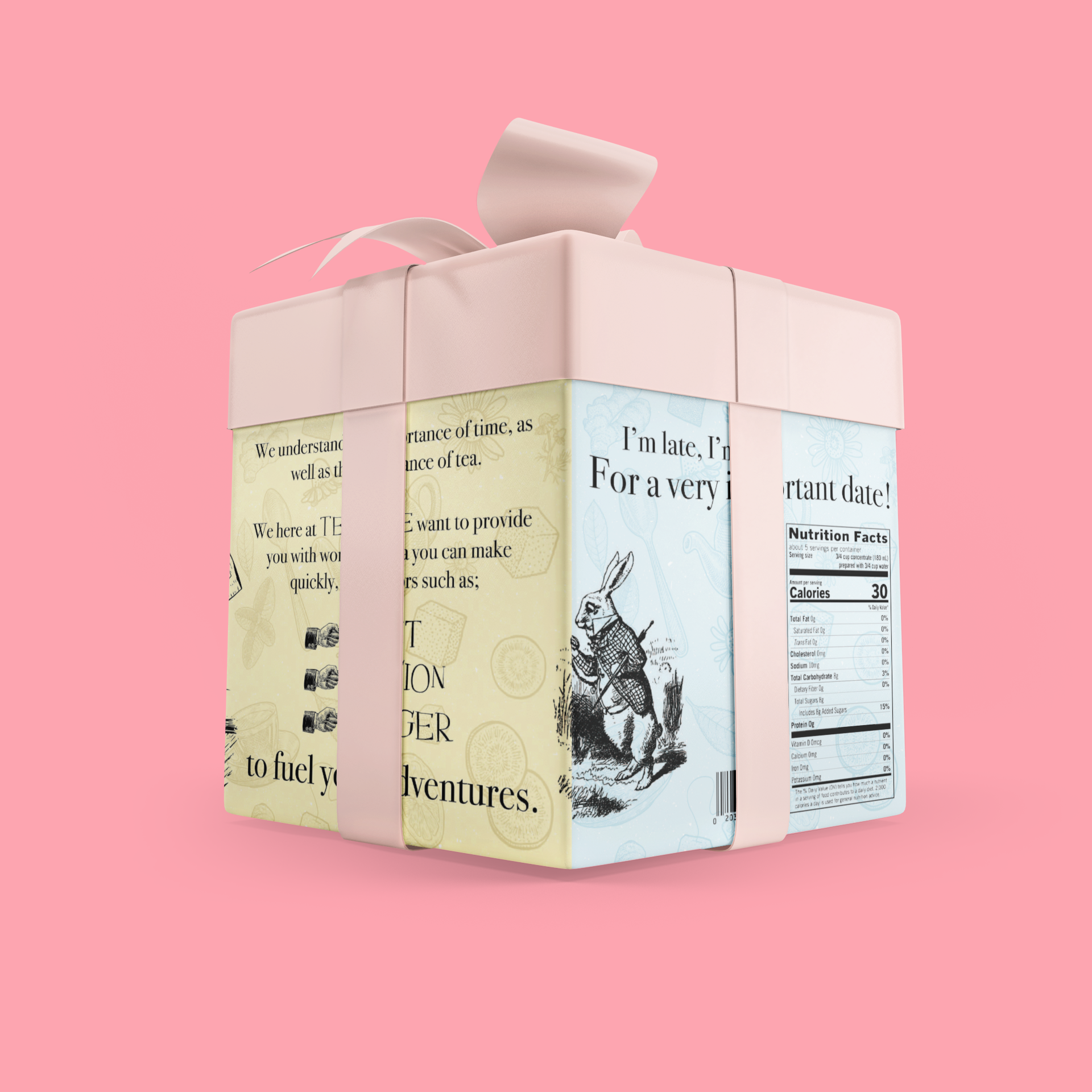 Tea Box w/ Ribbon