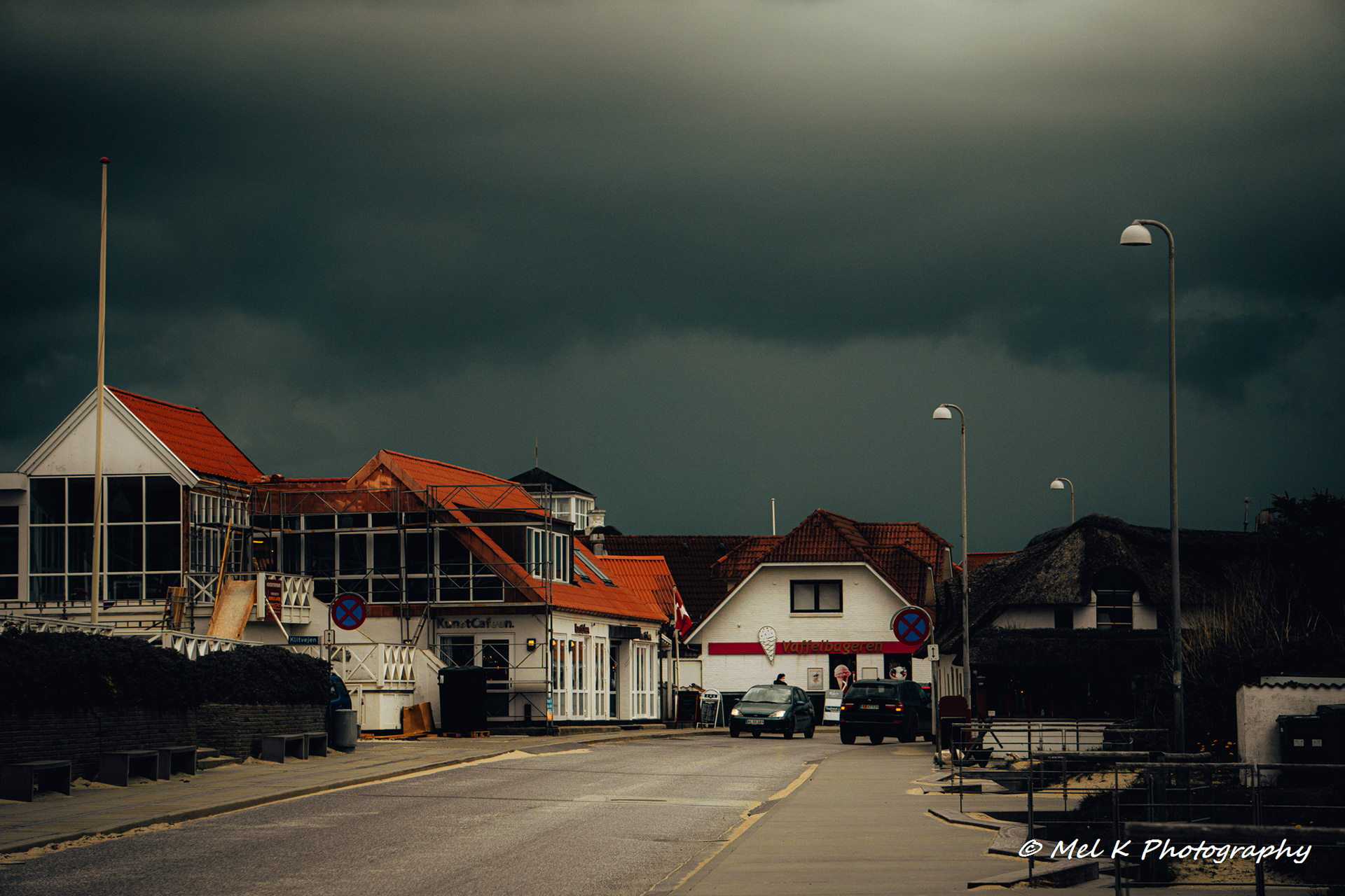 Storm in Blokhus