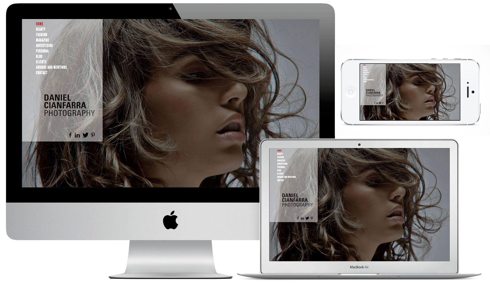 Daniel Cianfarra Photography Website