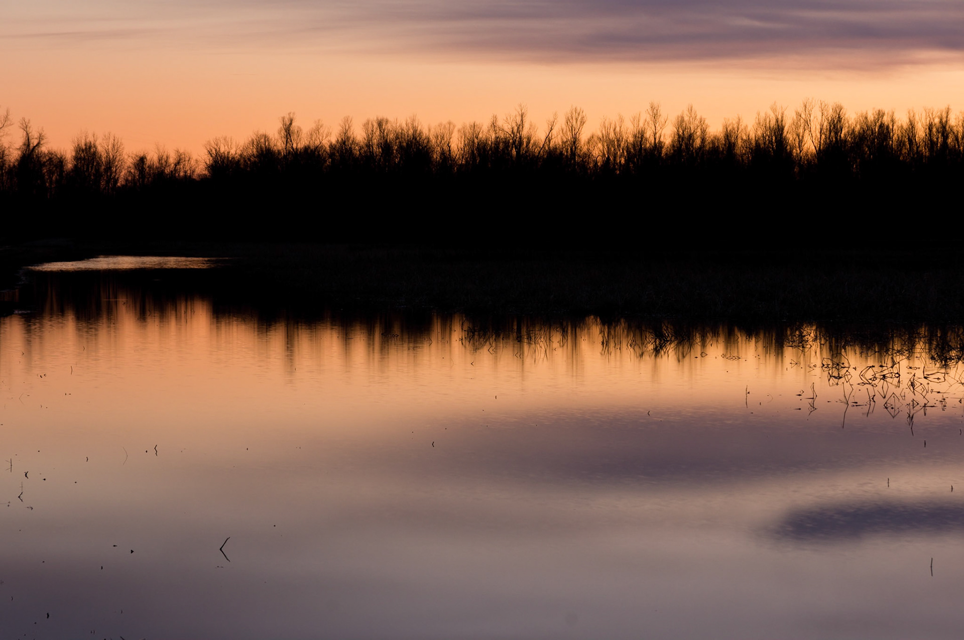 Afterglow | Bellrose Waterfowl Reserve