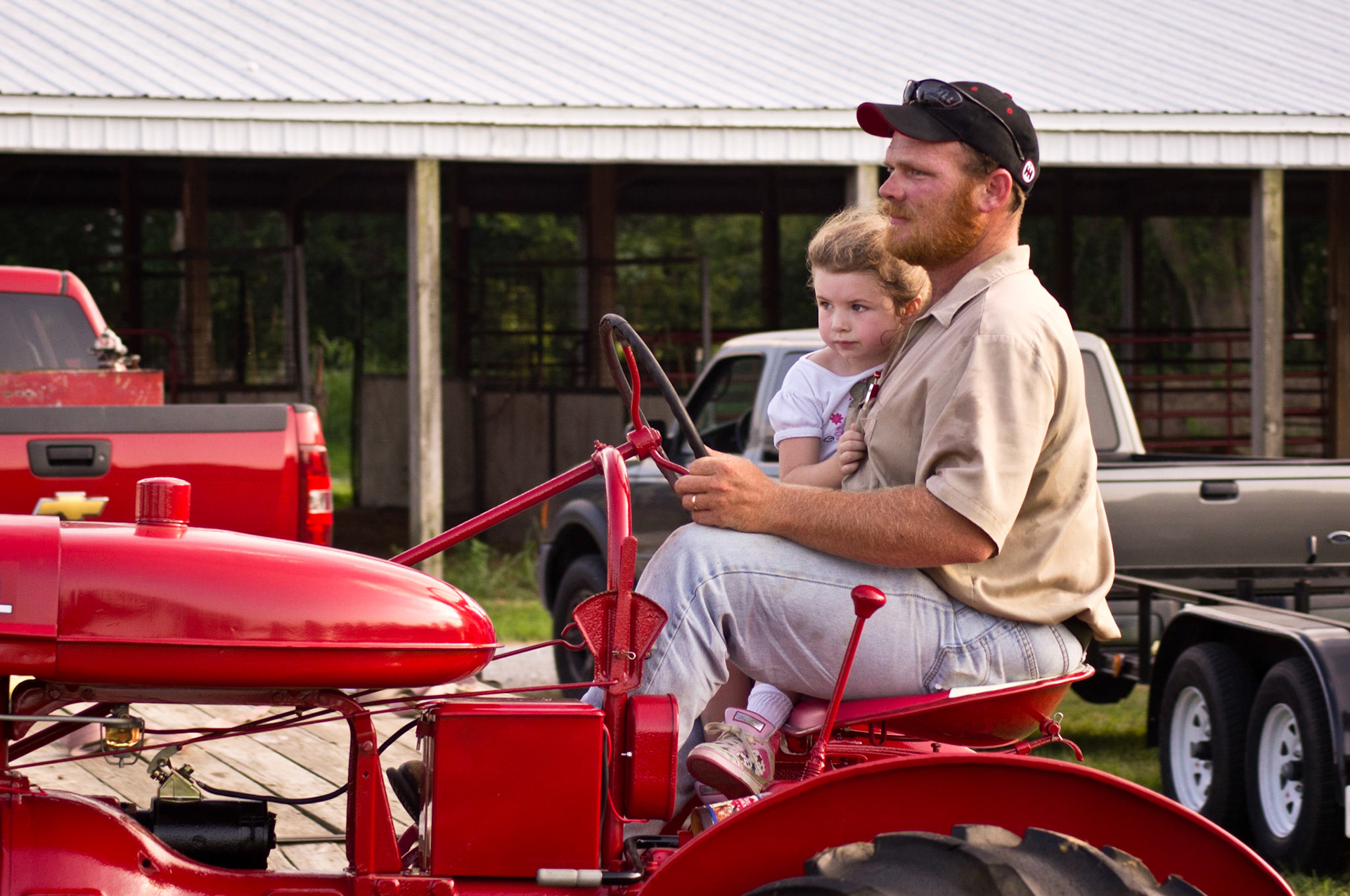 Daddy's Girl | Antique Tractor Show