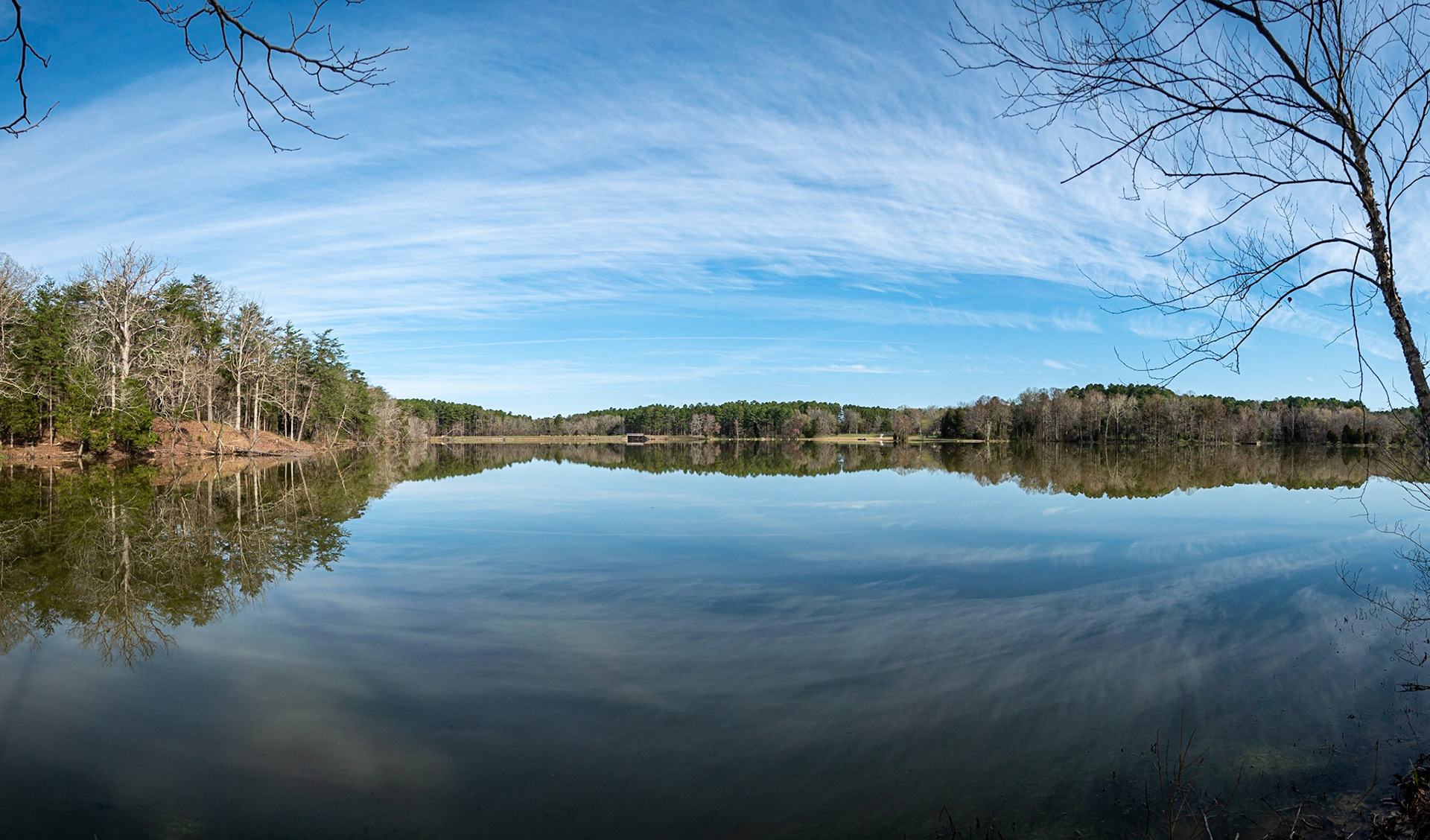 Lake Glendale Early Morning Panorama | Lake Glendale State Park