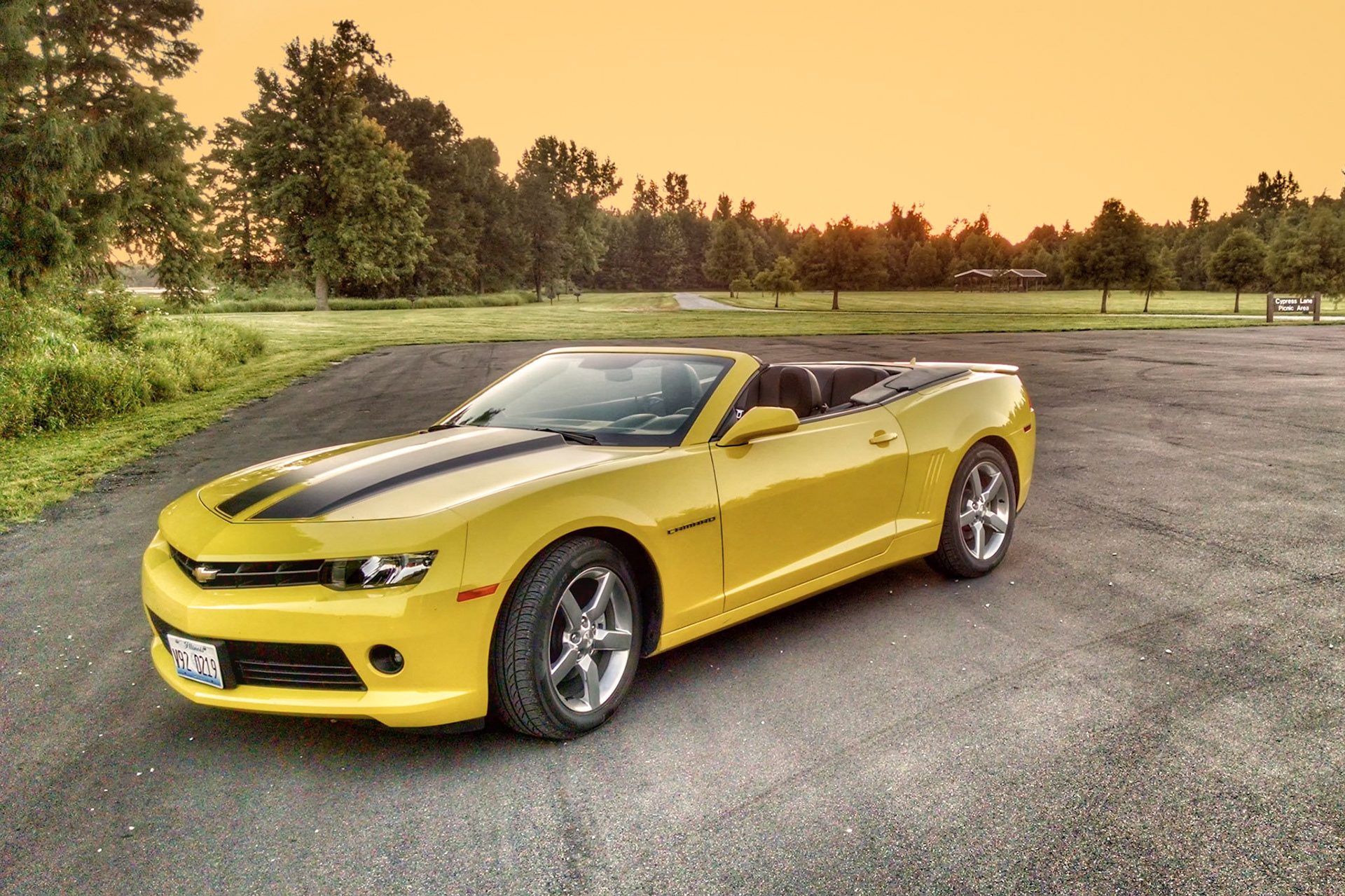 Camaro Convertible | Mermet Lake SFWA