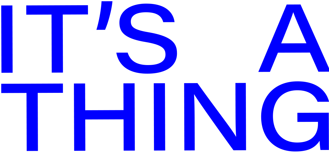 It's a thing logo