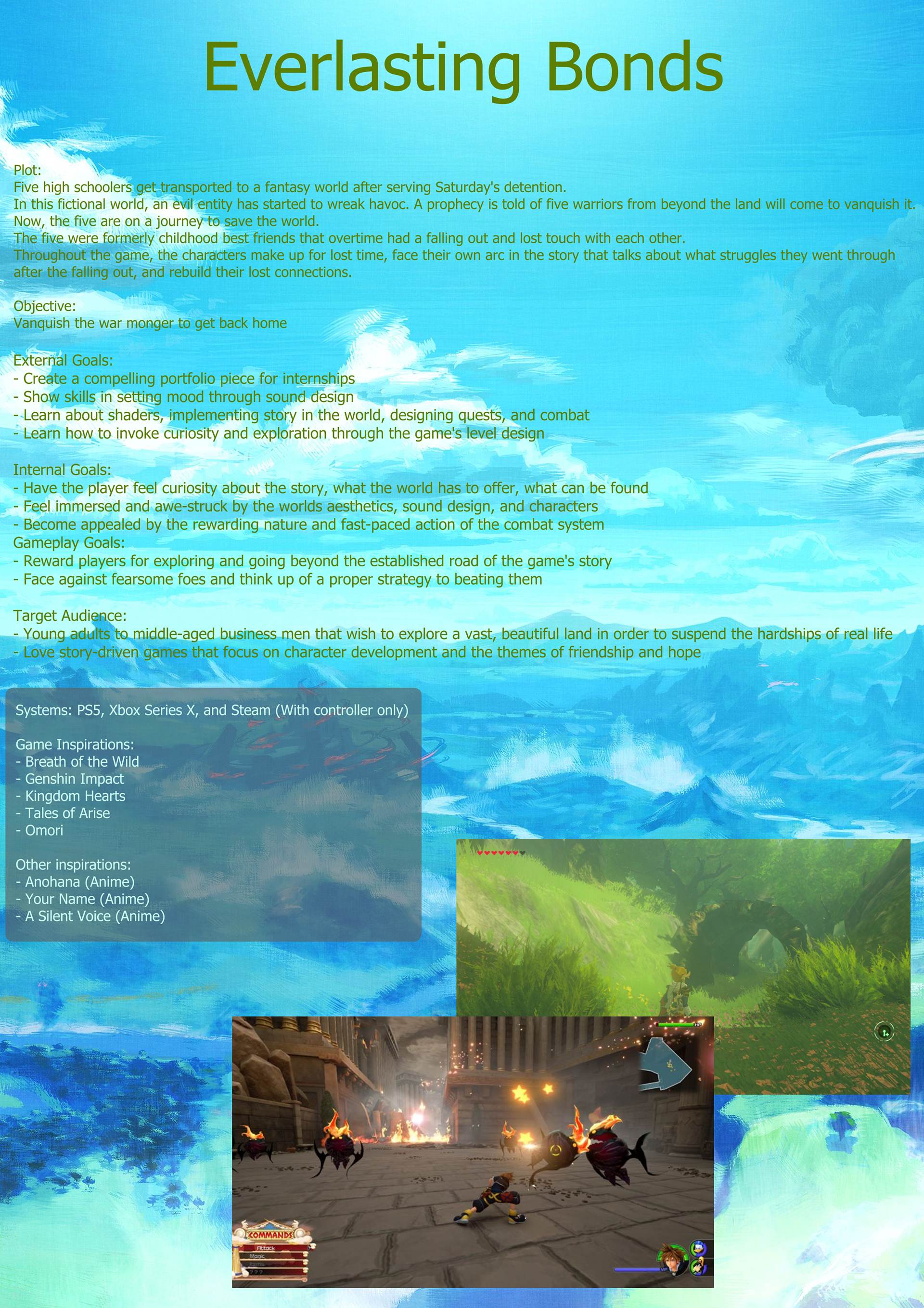 Everlasting Bonds One Pager