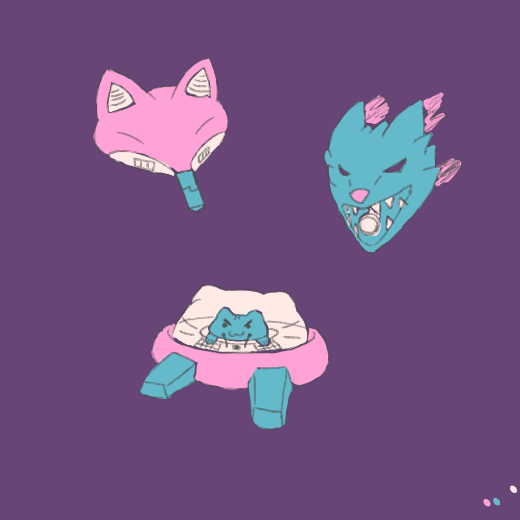 Concept artist vision of my enemy designs