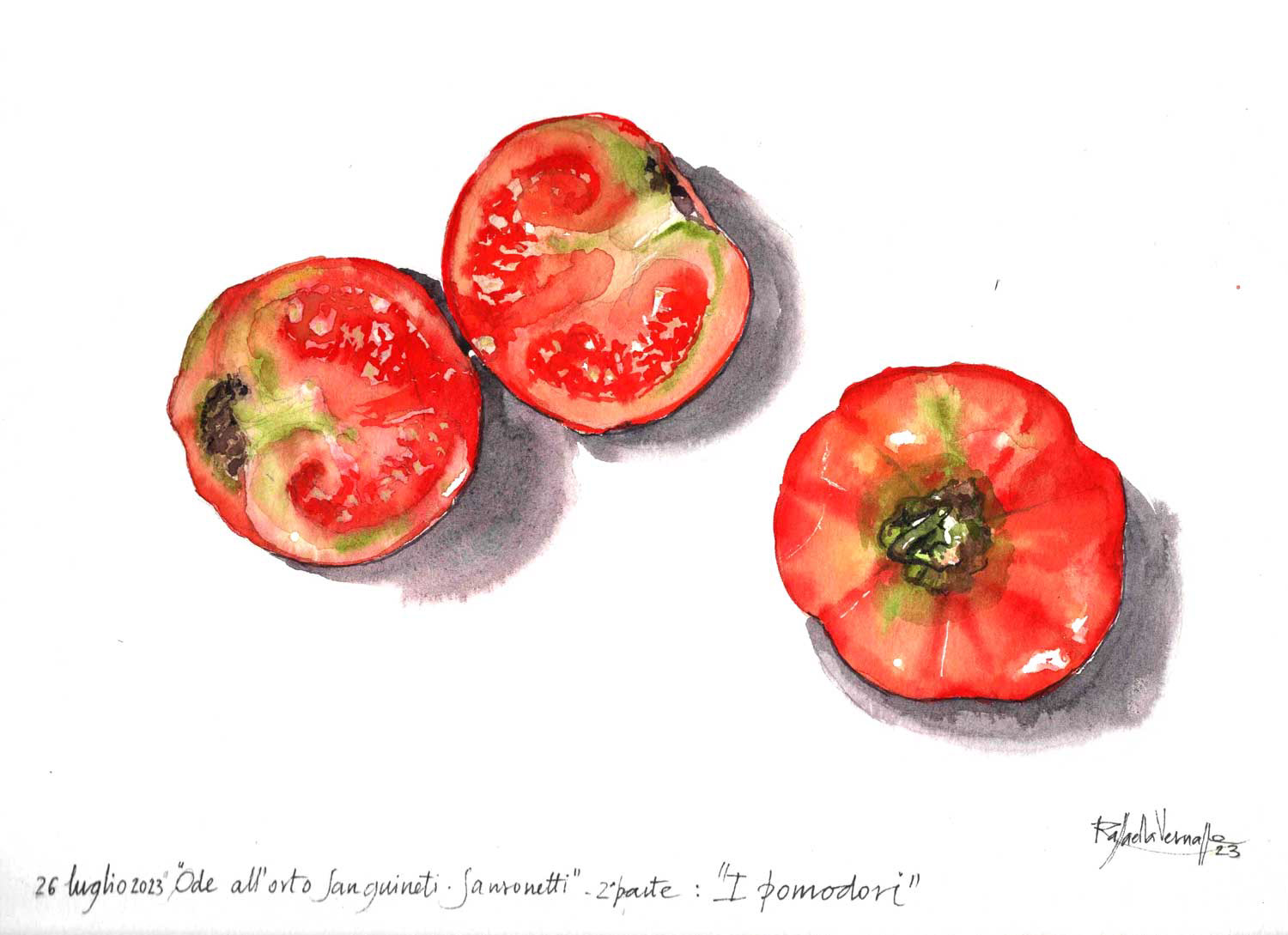 Ode ai pomodori dell'orto, 2023