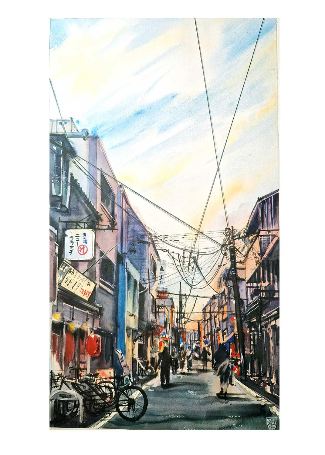 Tramonto a Kyoto: Urban