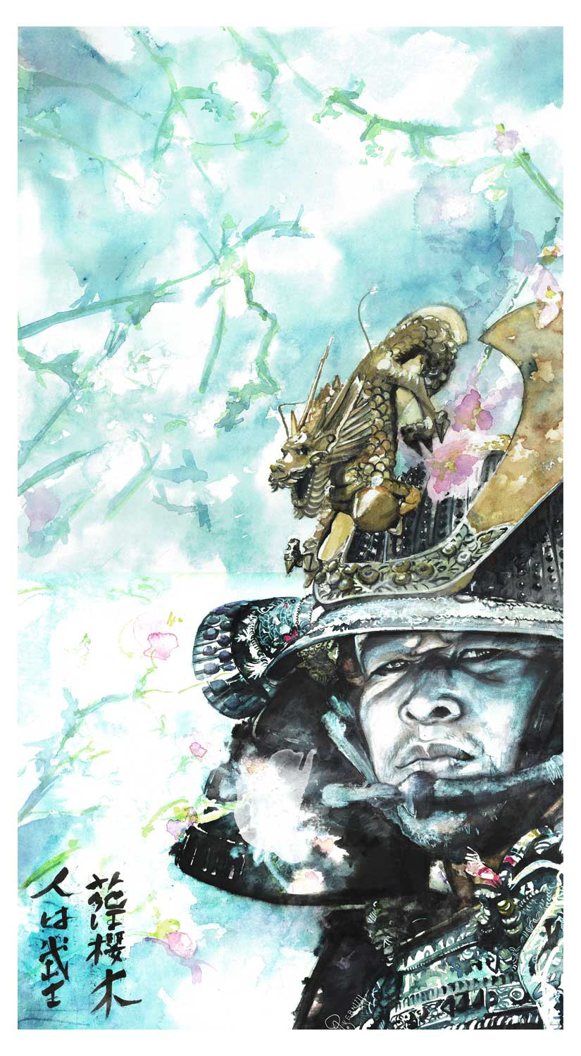 Samurai e Sakura (Samurai, Spazio Papel 2019)