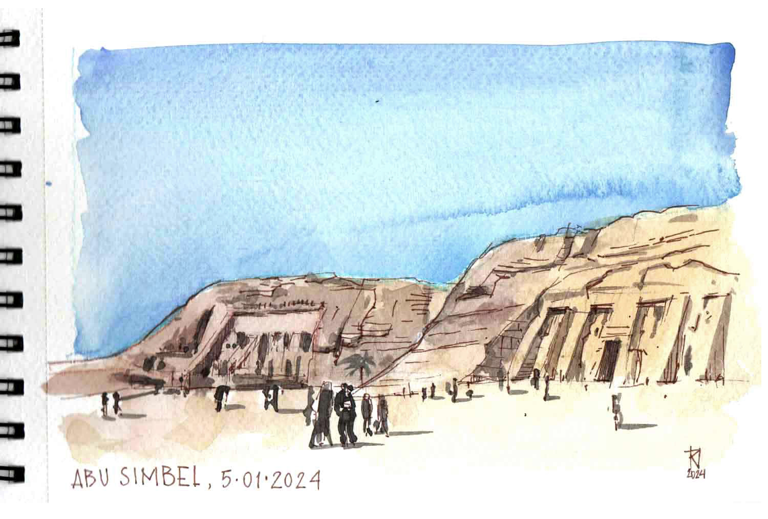 Abu Simbel temple, 2024