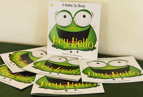 'Hey Hello' | Mama Sa Stories | Children's book aimed for kids between 3 -5 years old, it is a table about a frog and his friends.