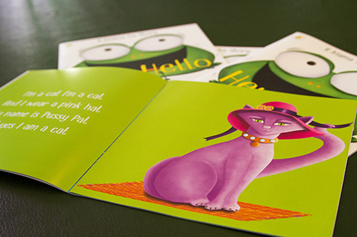 'Hey Hello' | Mama Sa Stories | Children's book aimed for kids between 3 -5 years old, it is a table about a frog and his friends.