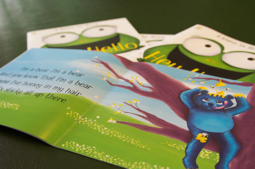 'Hey Hello' | Mama Sa Stories | Children's book aimed for kids between 3 -5 years old, it is a table about a frog and his friends.