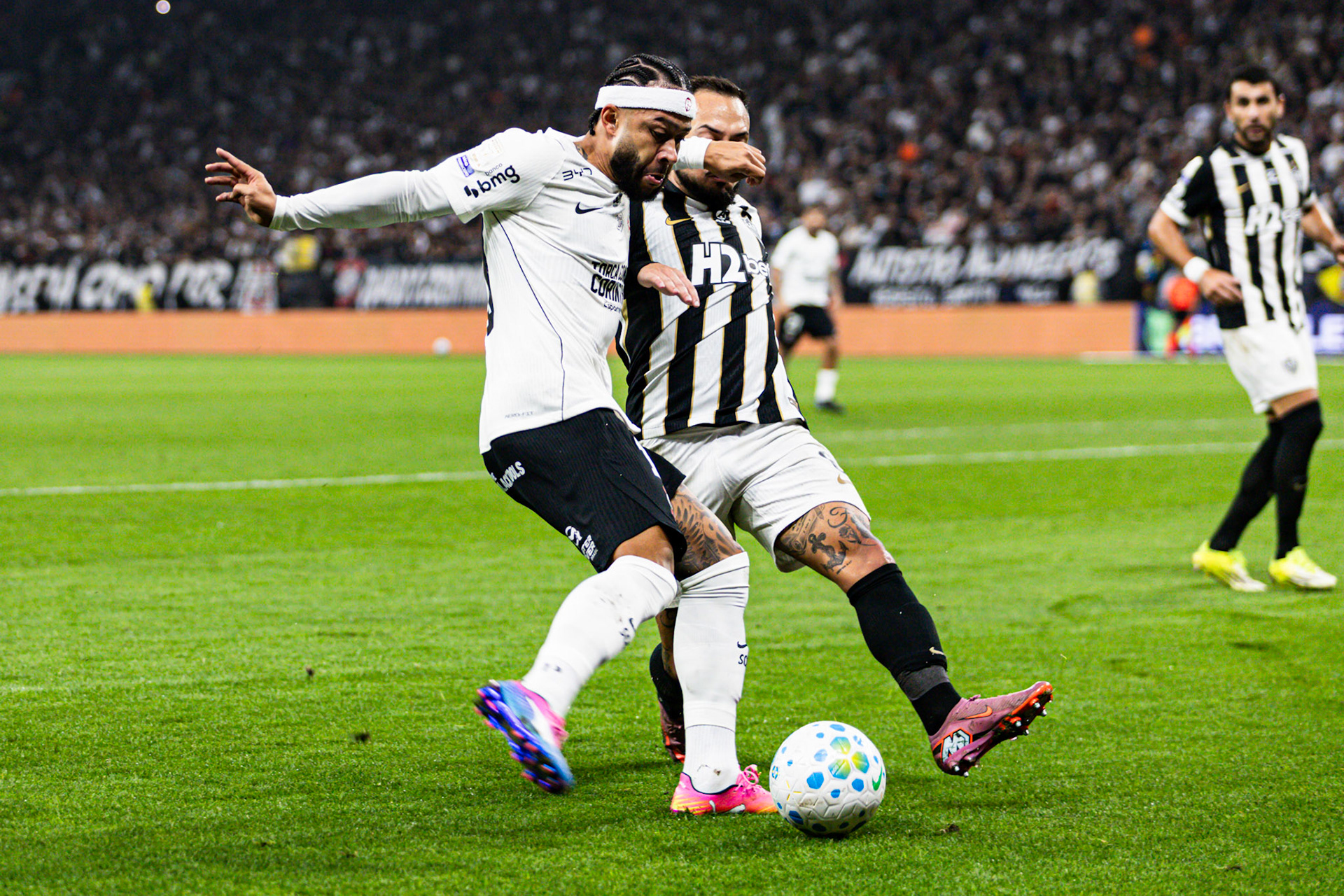 Corinthians x Atlético Mineiro, válida pelo campeonato Brasileiro série A.