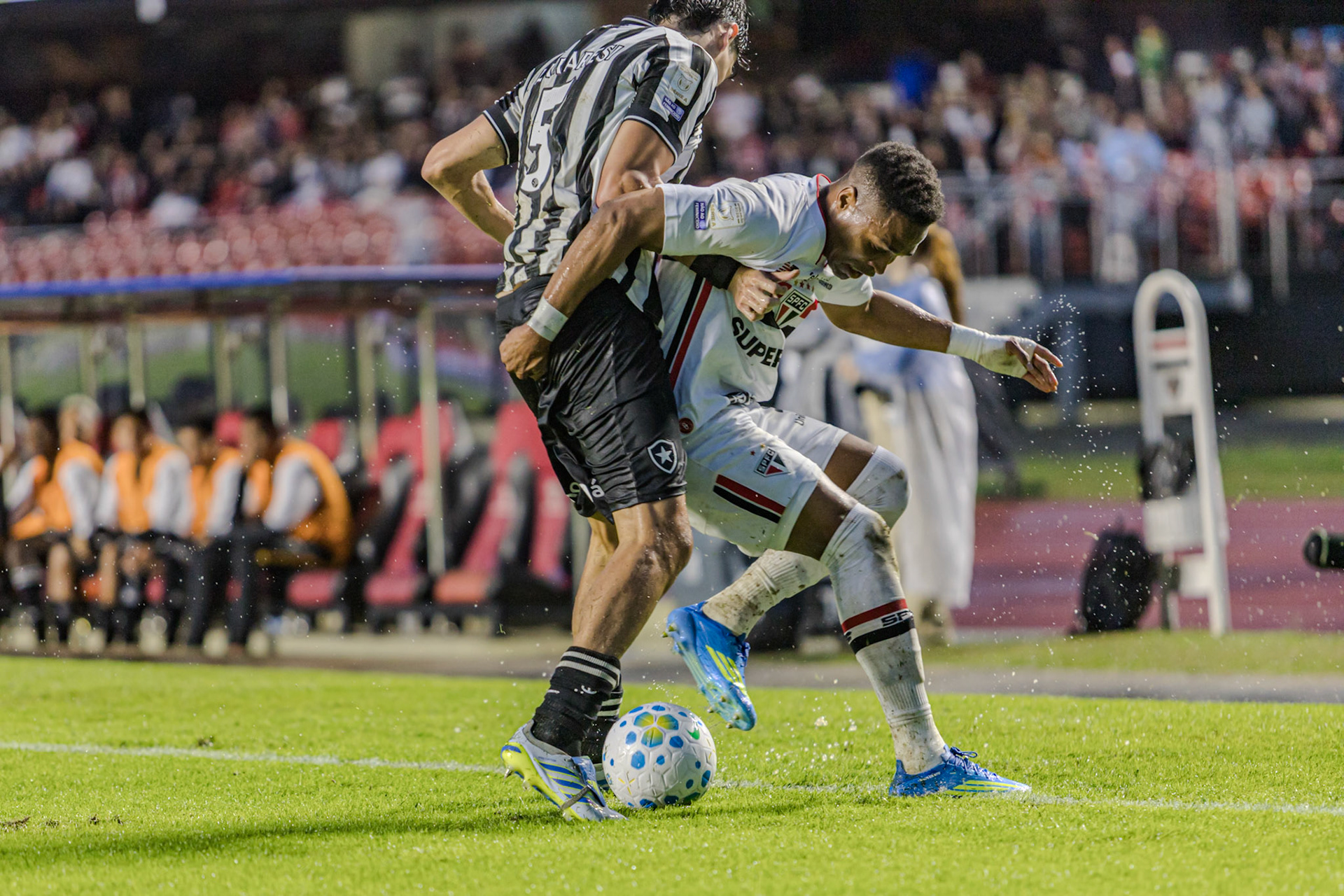 SPFC x Botafogo, válida pelo campeonato brasileiro série A 2026.
