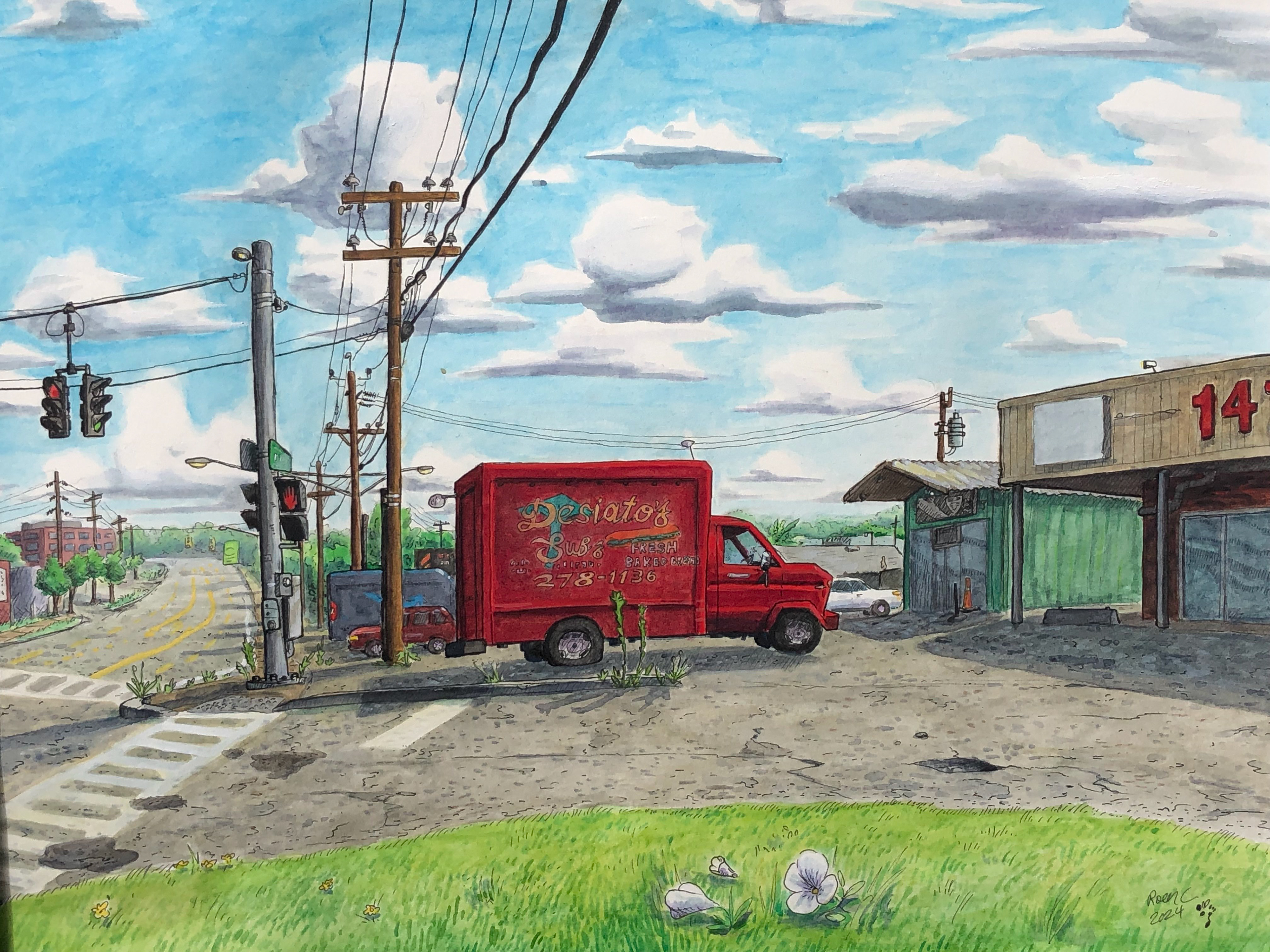 "Derelict Truck" 2024