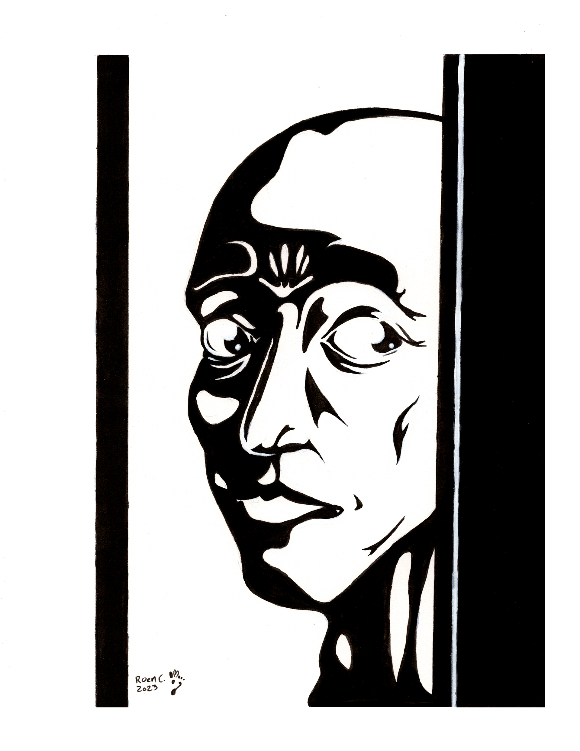 "Anxious Observer" - 2023