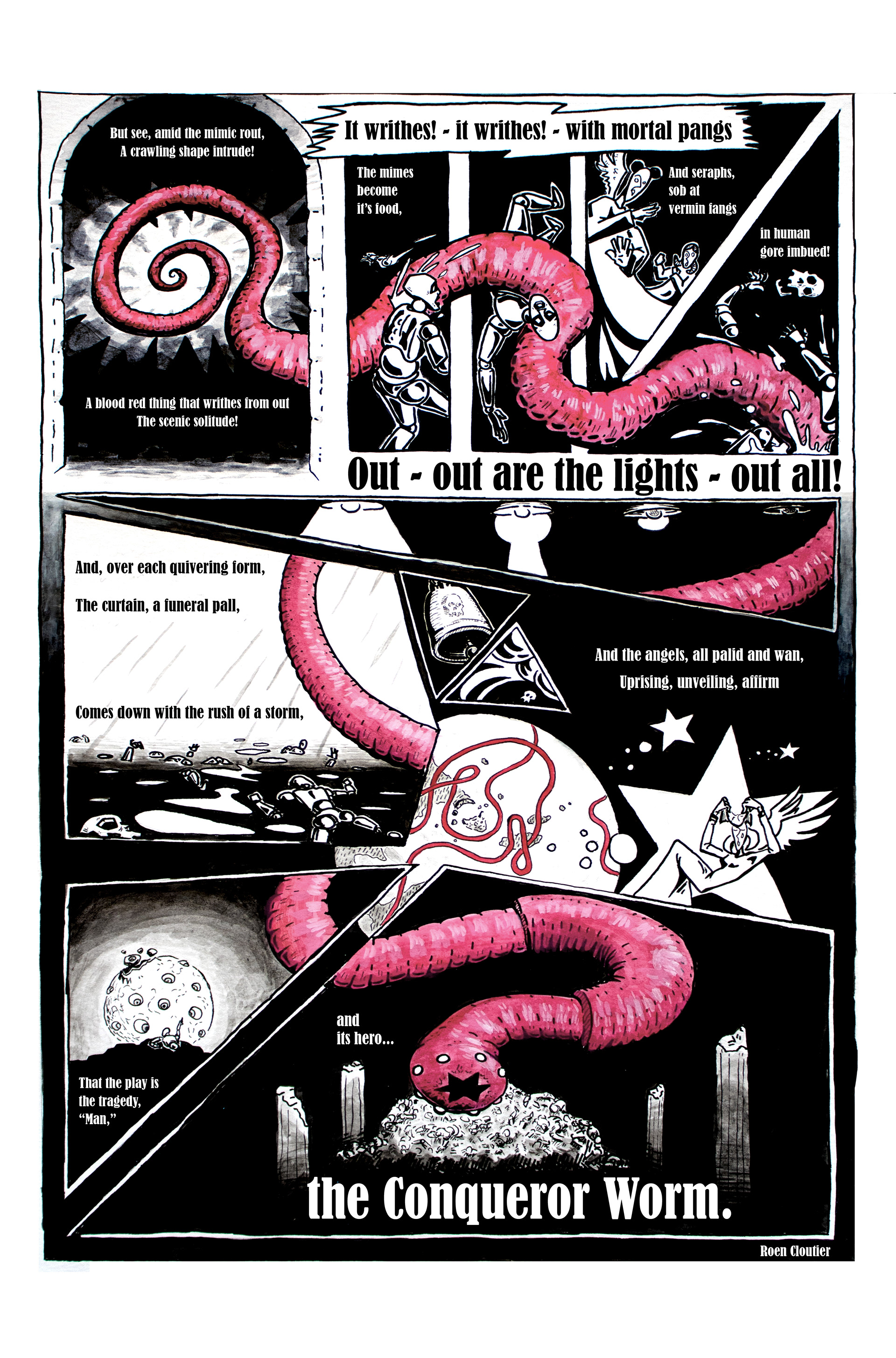 Adaptation of Poe's "The Conqueror Worm" - 2022