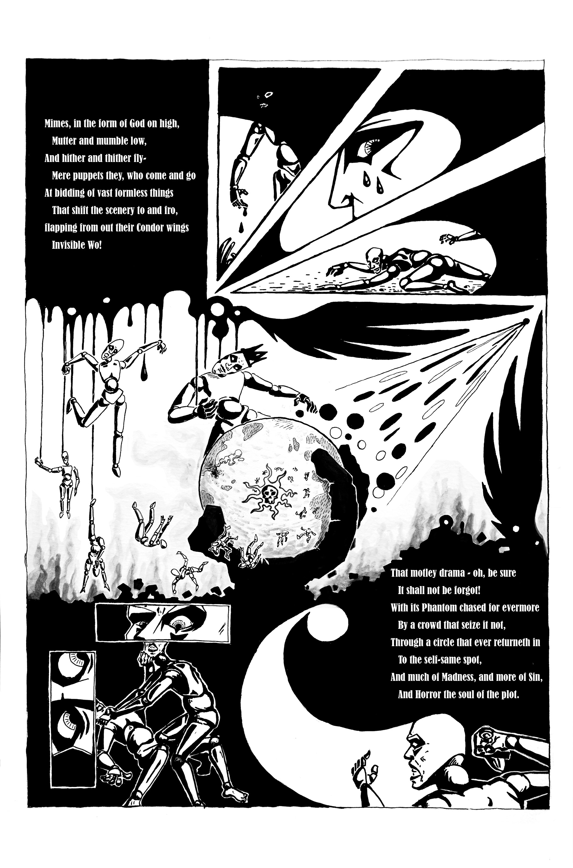 Adaptation of Poe's "The Conqueror Worm" - 2022