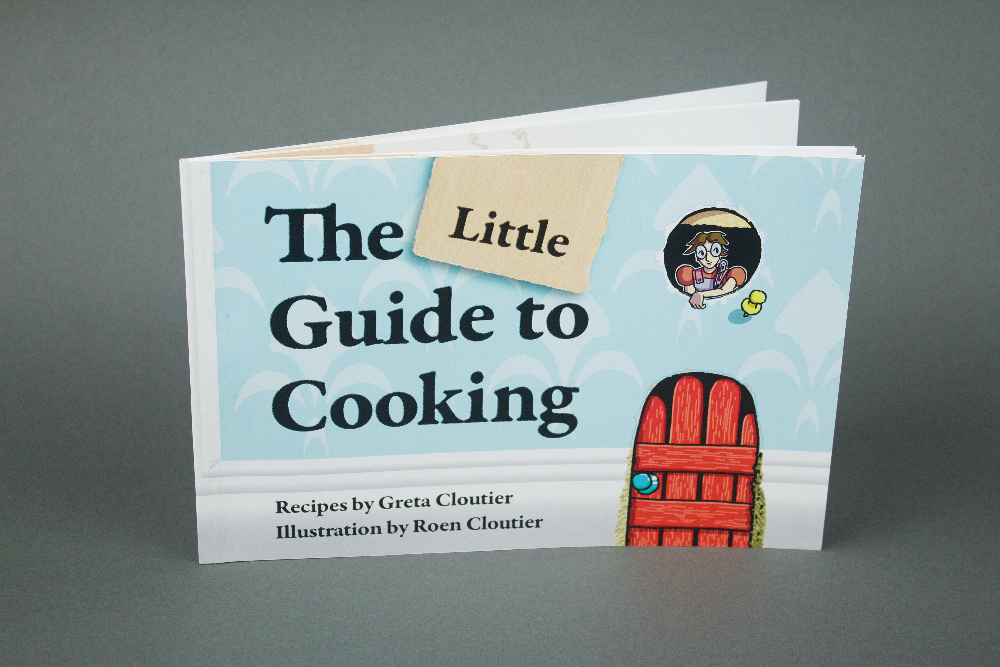 Cook book cover designed for Fredonia's Graphic design 2 course