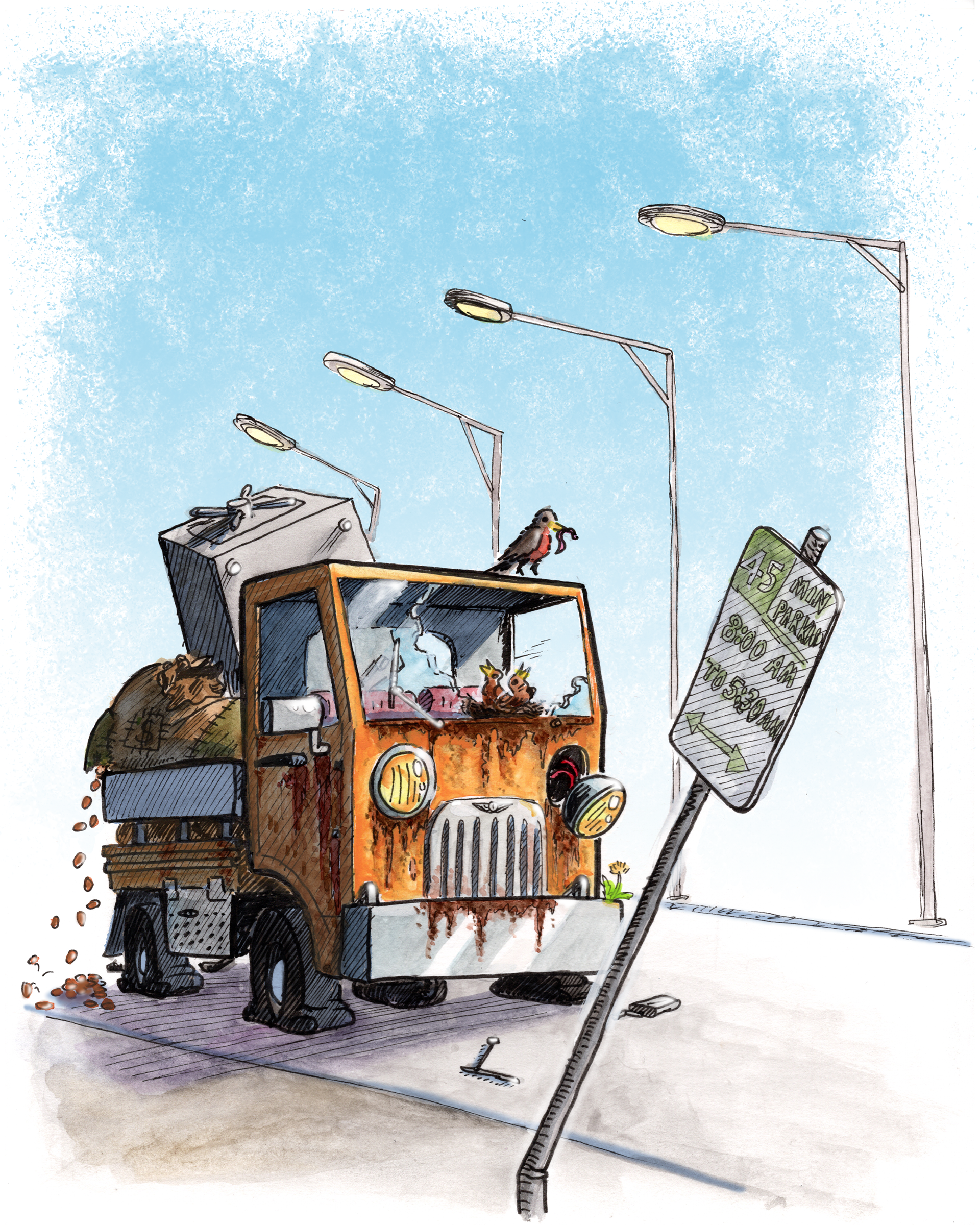 Back cover image for the Leader volume CXXIII special issue: Opinions