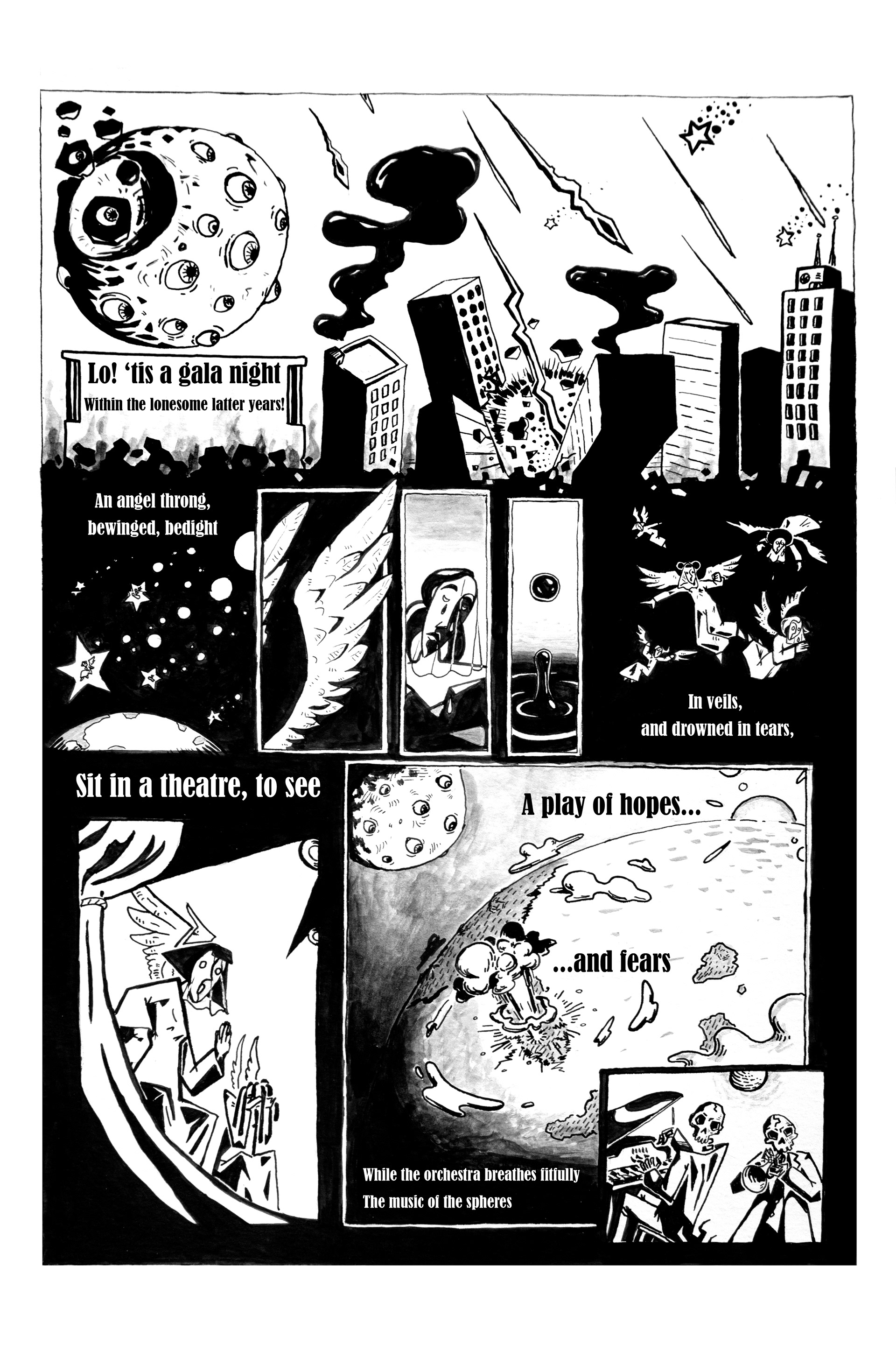 Adaptation of Poe's "The Conqueror Worm" - 2022