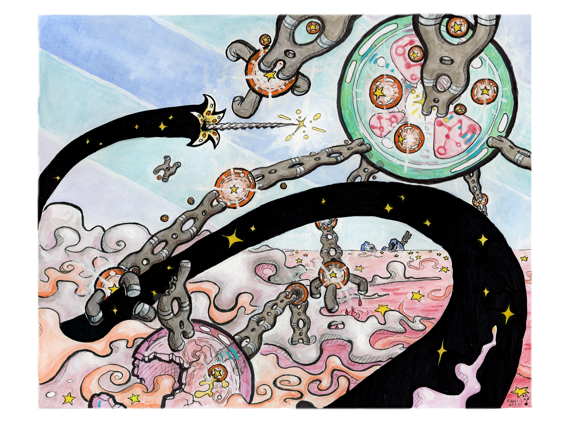 "Astral Turbulence" - 2022