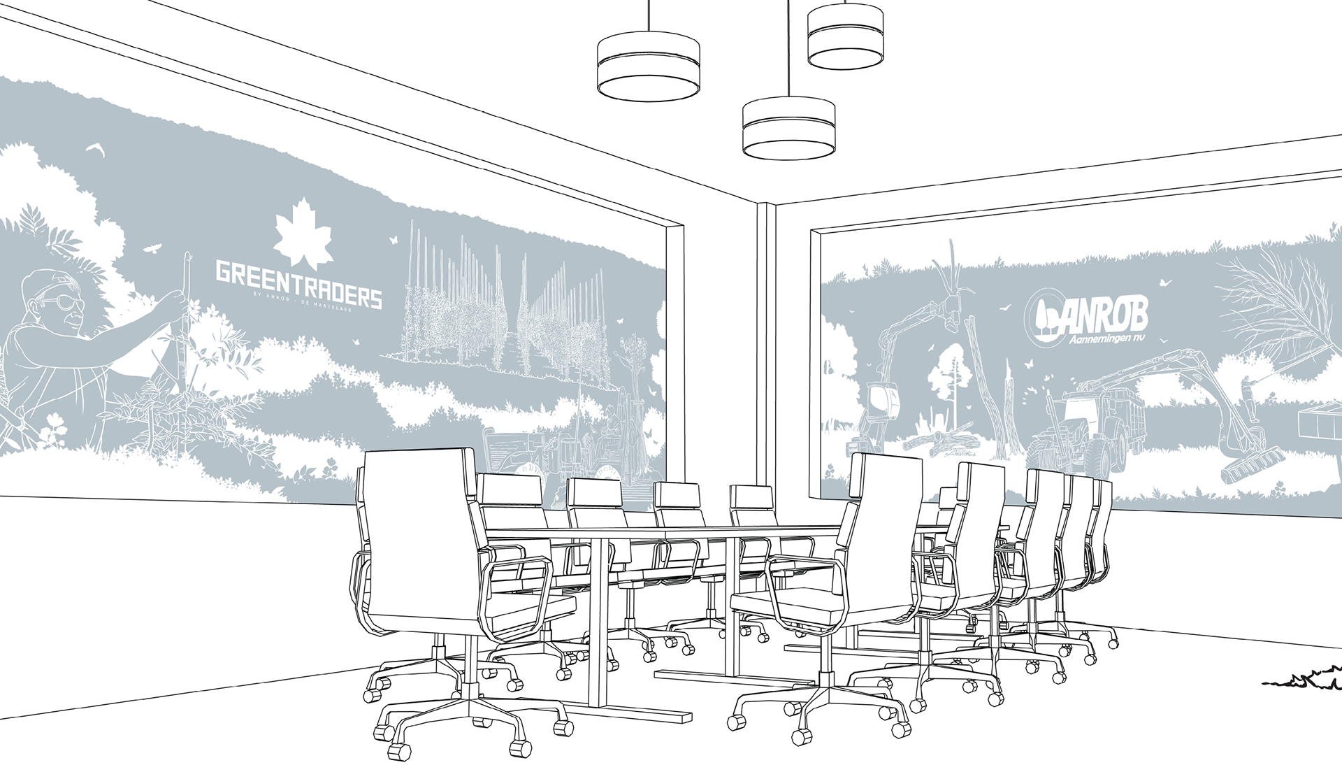 Presentation of window-designs