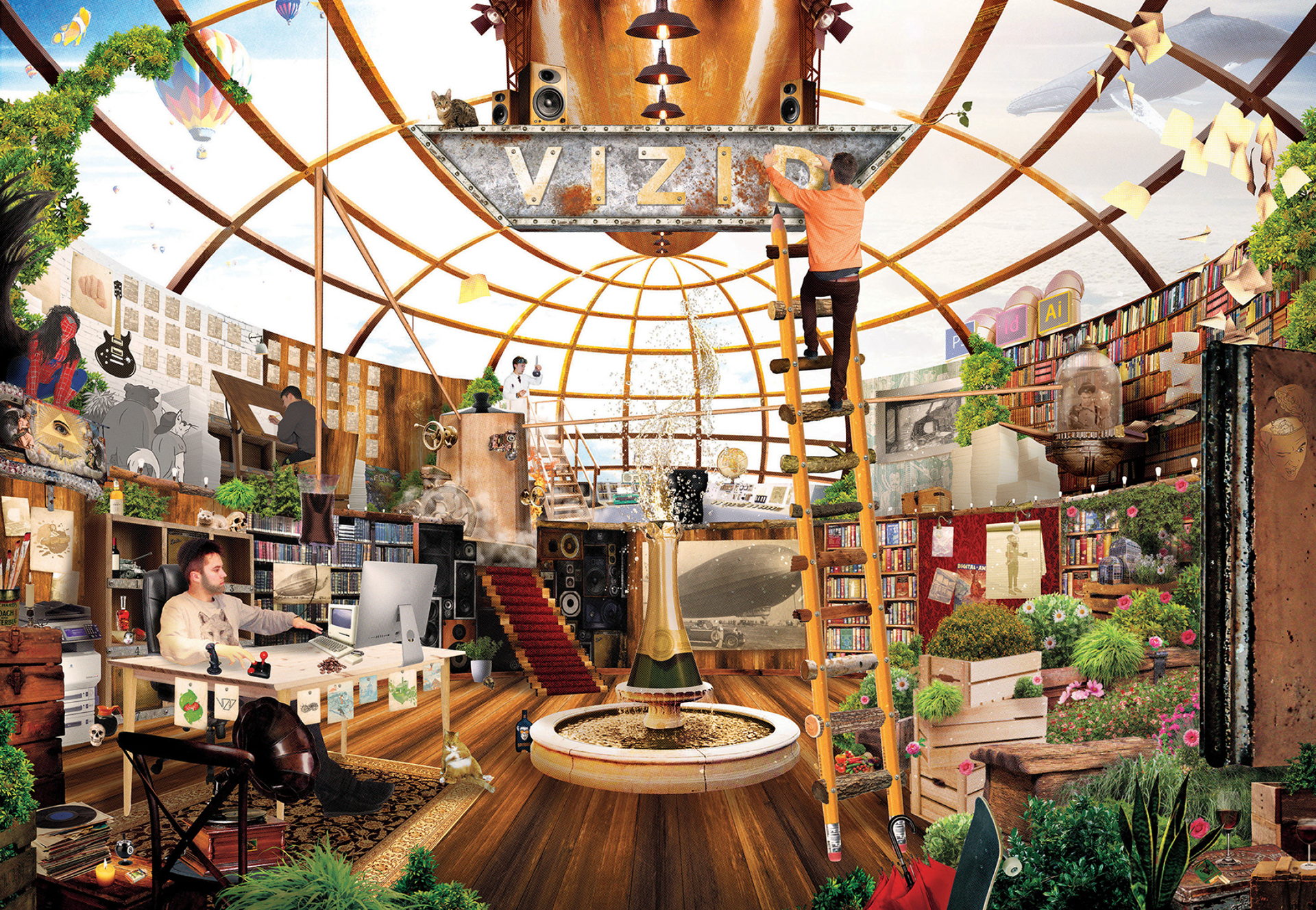 Vizid.Inc - a graphic presentation of my activities