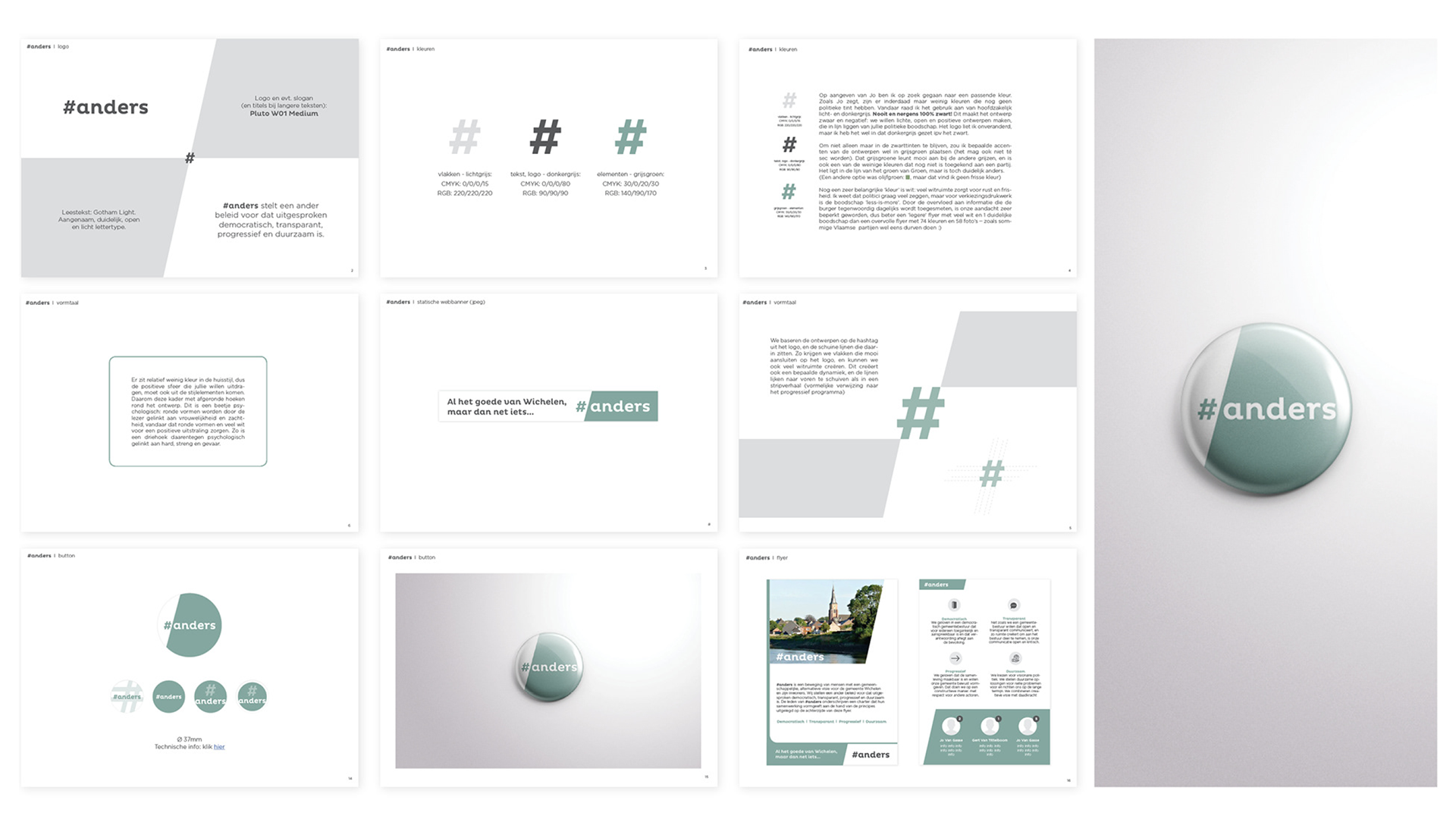 Brandbook for a political party