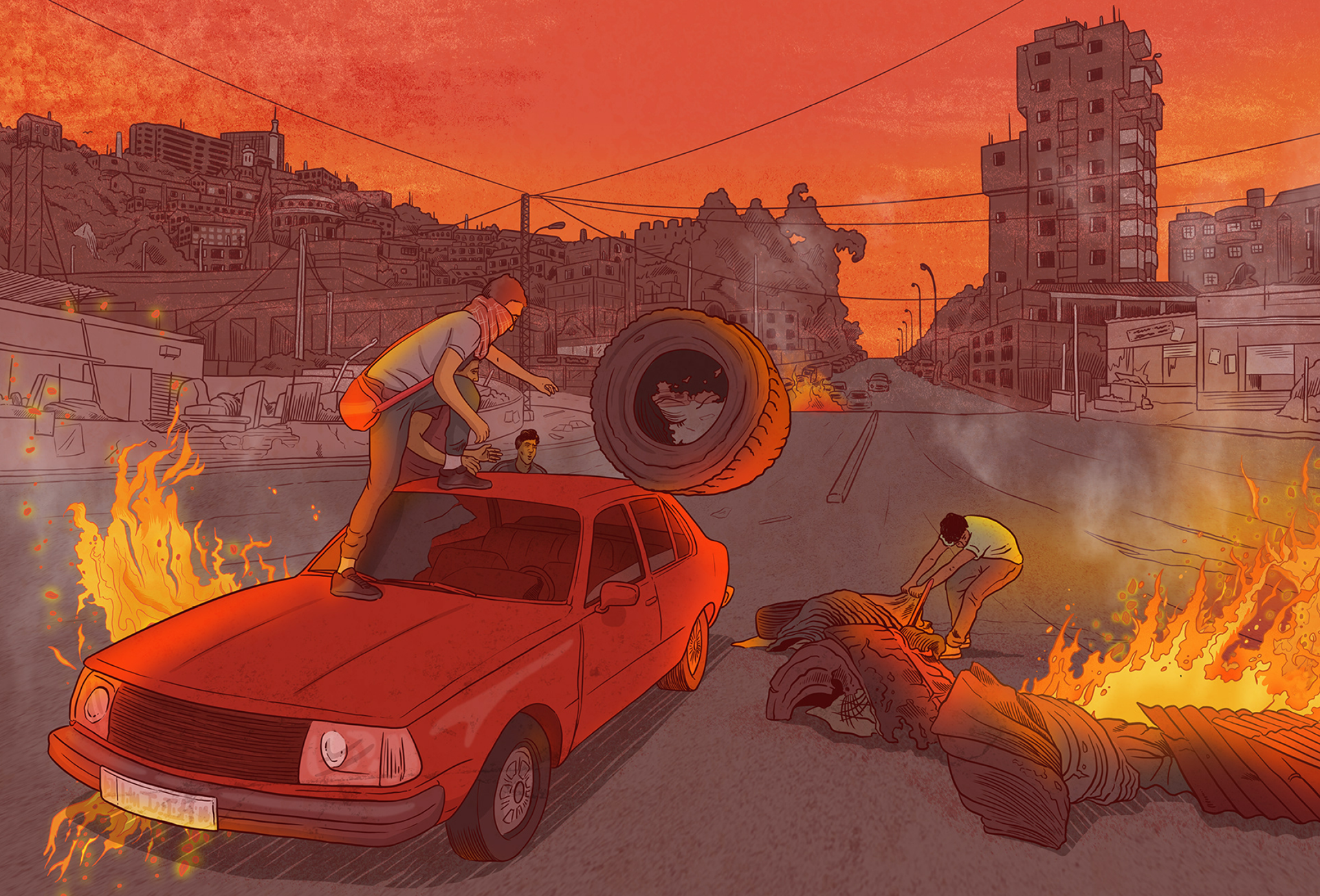 Riots Documentation- editorial for magazine