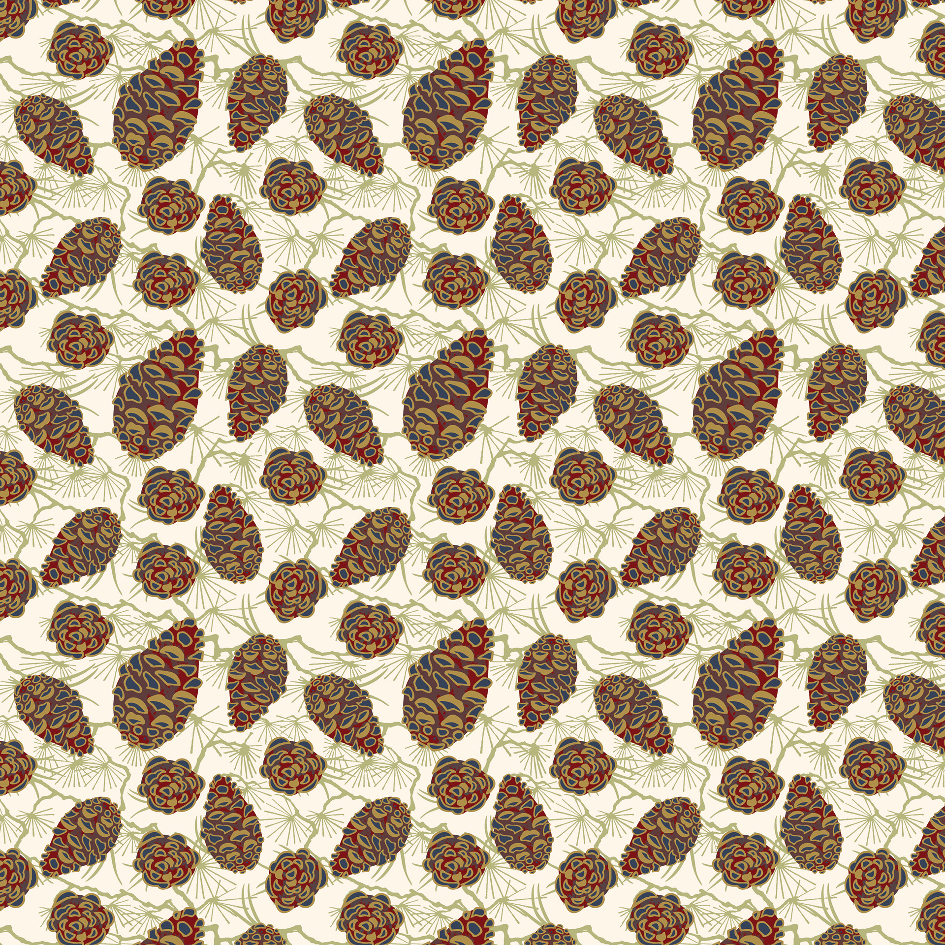 Pine Cones in the Sky