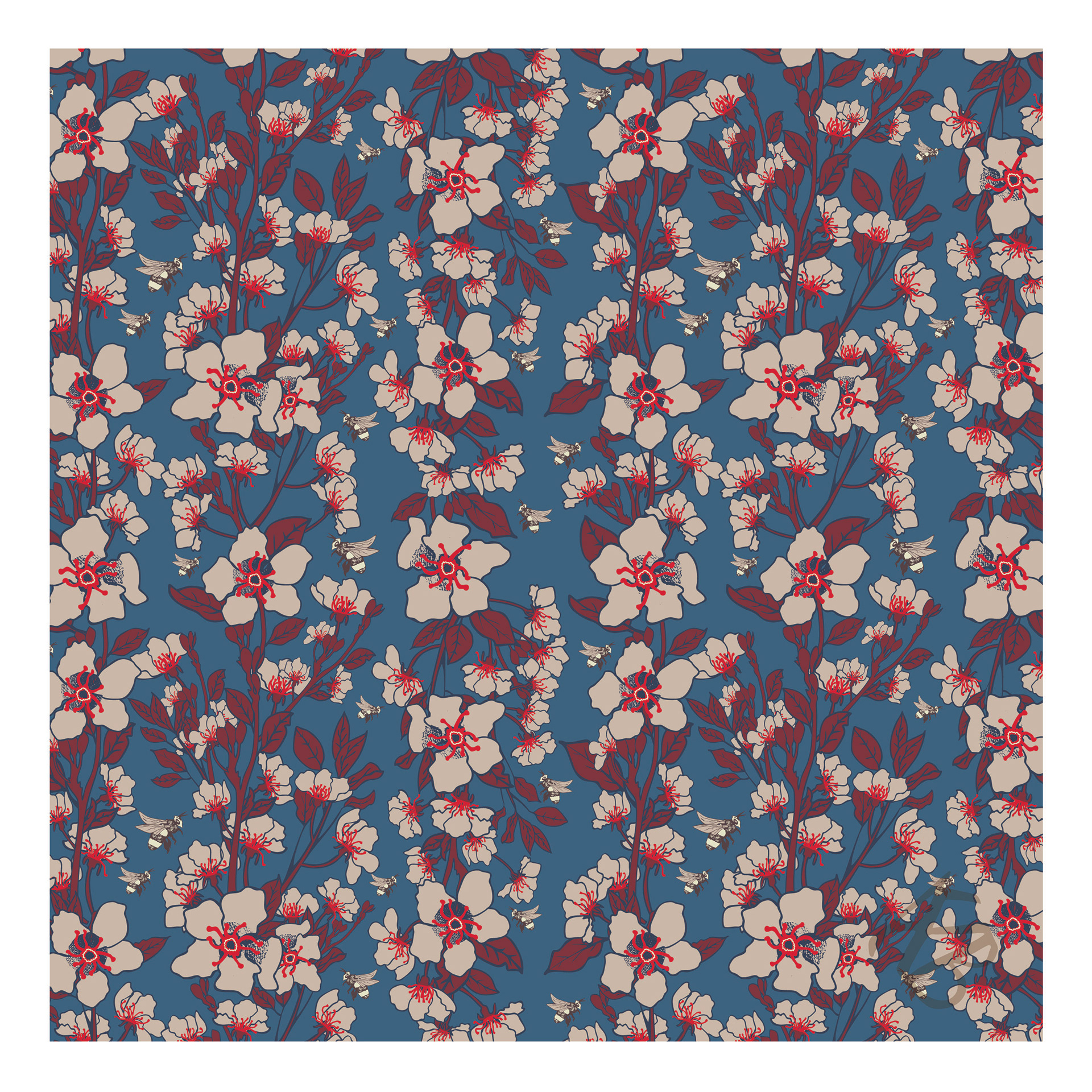 Buzzing Bees and Blossom Trees