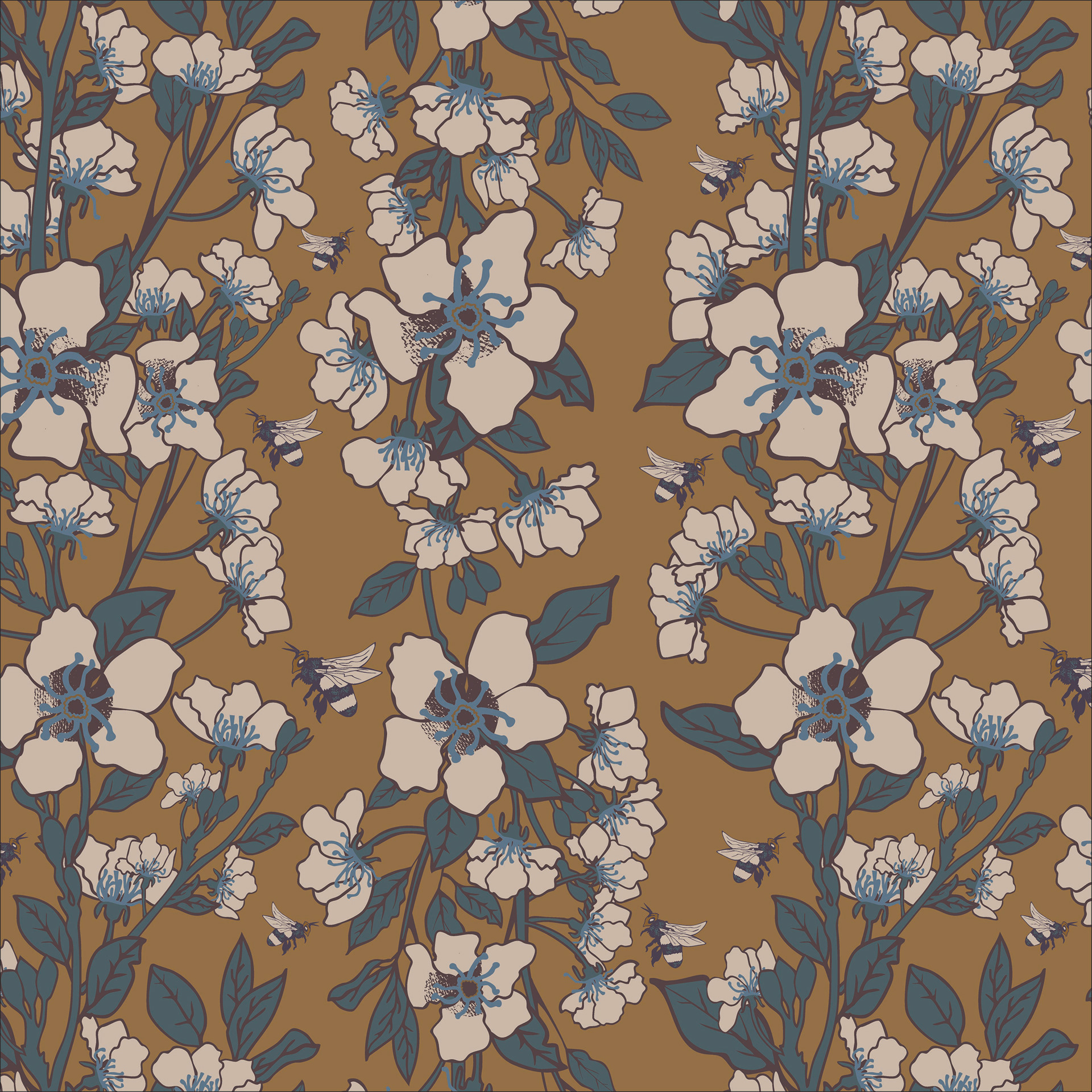 Buzzing Bees and Blossom Trees