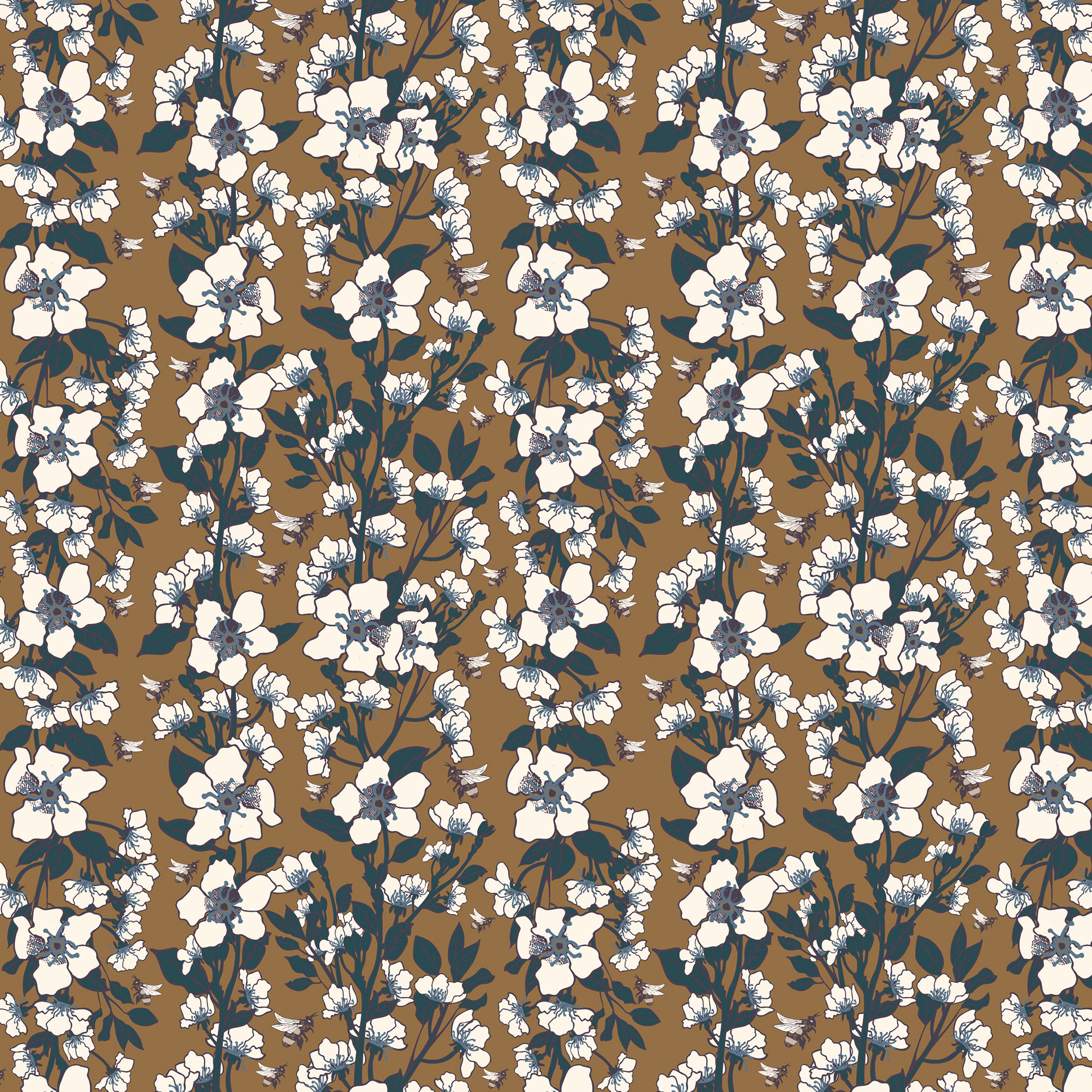 Buzzing Bees and Blossom Trees