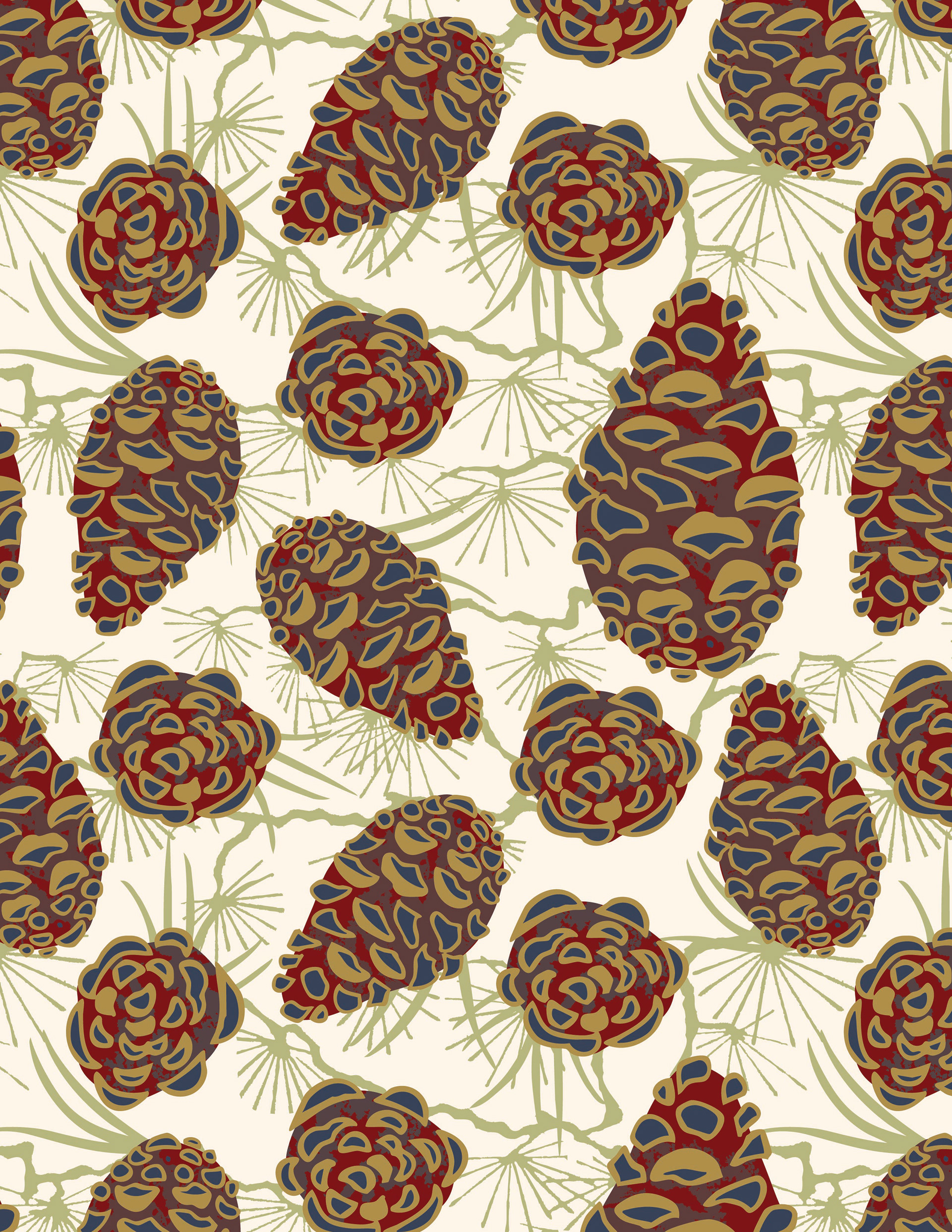 Pine Cones in the Sky
