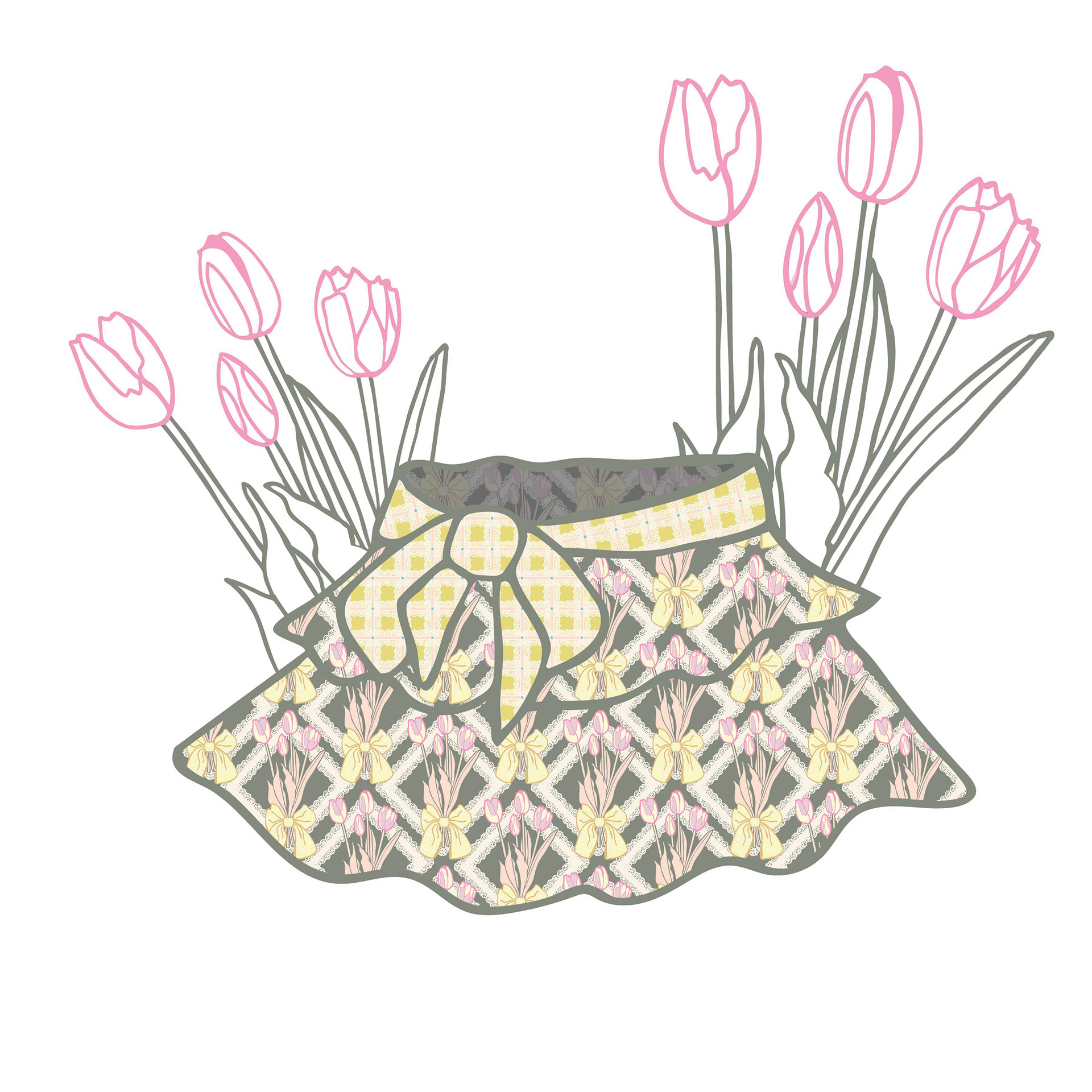 Gentle Joy Tulip Kids Skirt