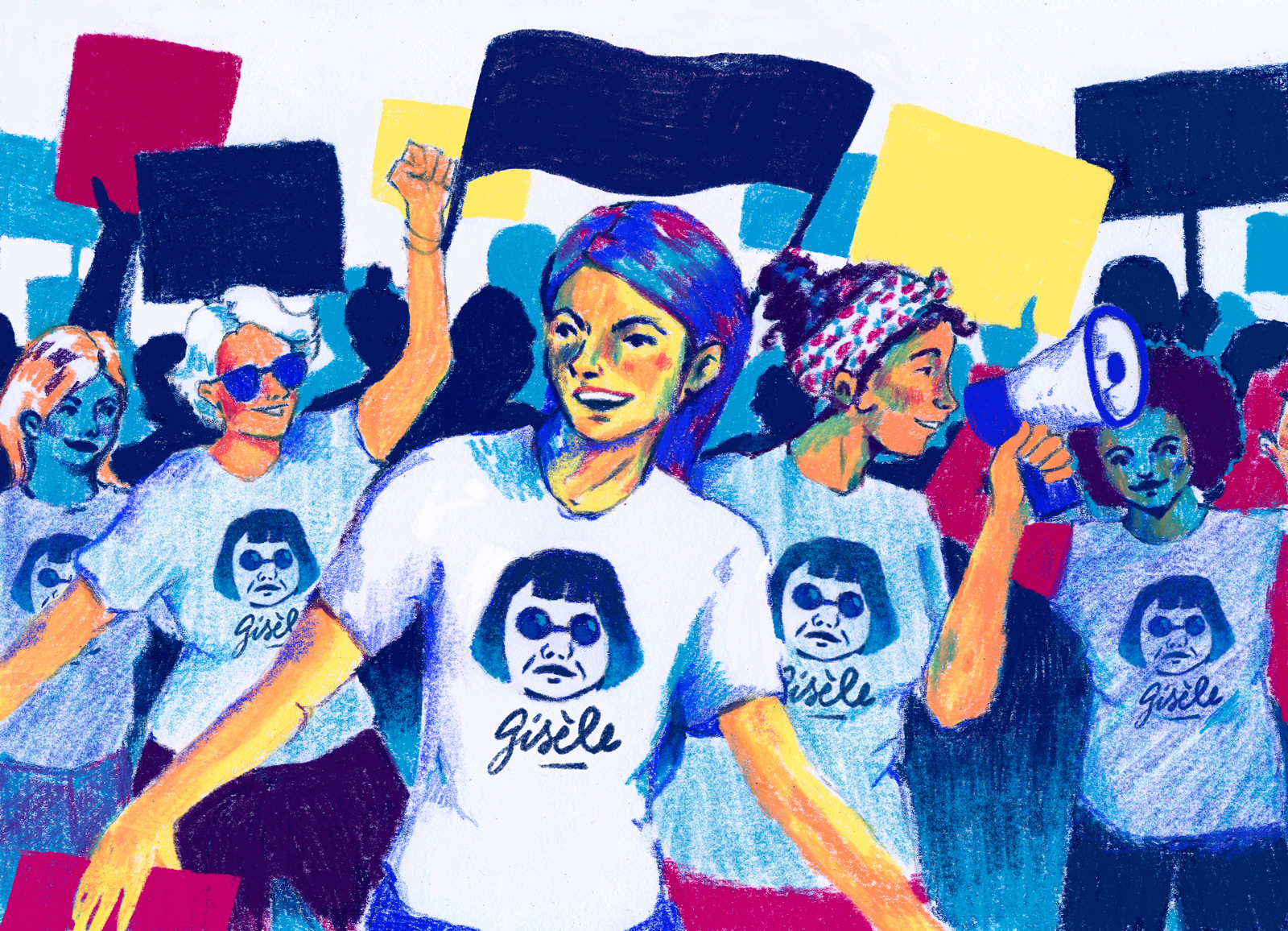  Press • Gisèle Pelicot: One Year After the Media Spotlight, INA - 2025