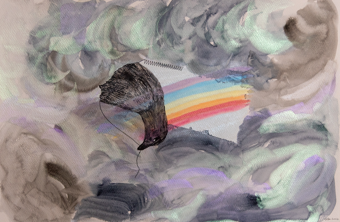 In rainbows (sold)