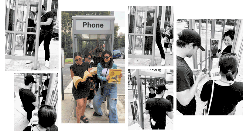 BTS of Photo shoot with crew.