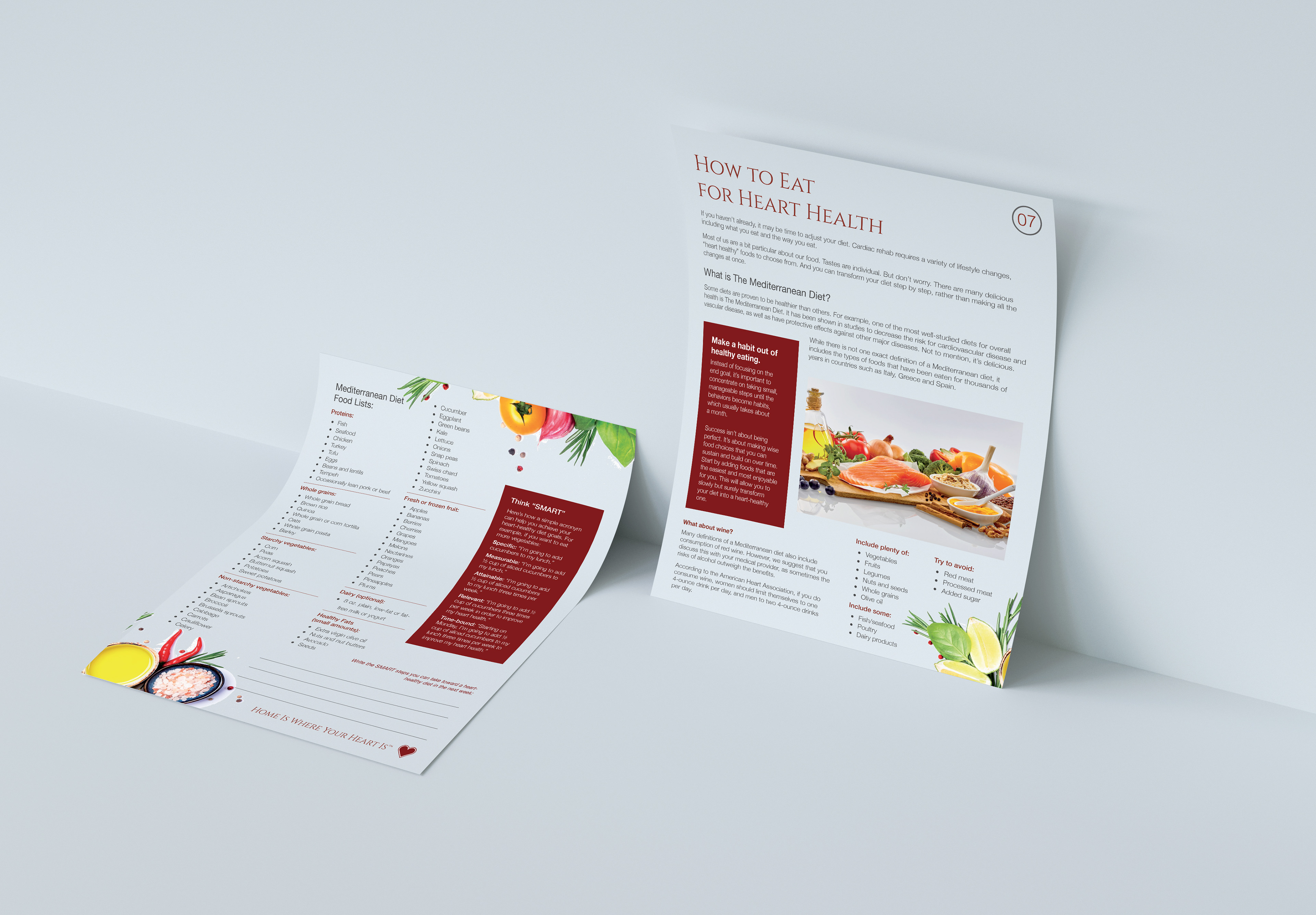 ROMTherapy post-surgery rehab educational brochure