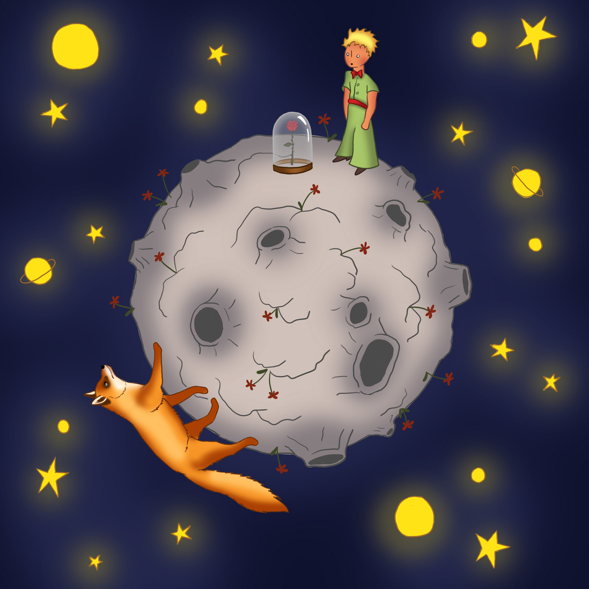 The Little Prince - Dark Concept