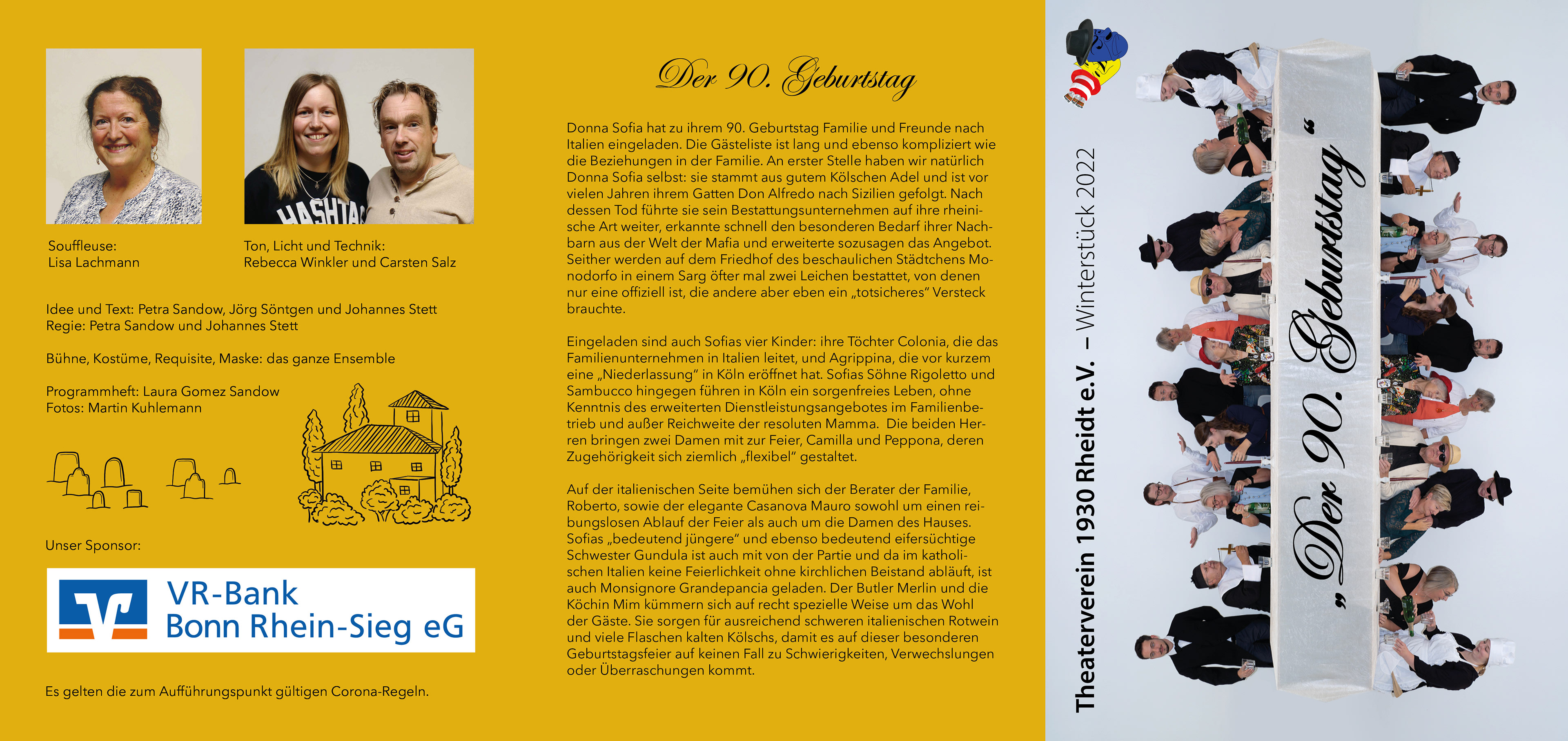 Der 90. Geburtstag - Program Brochure 1