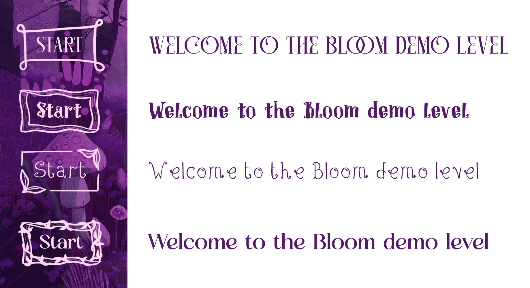 font tests