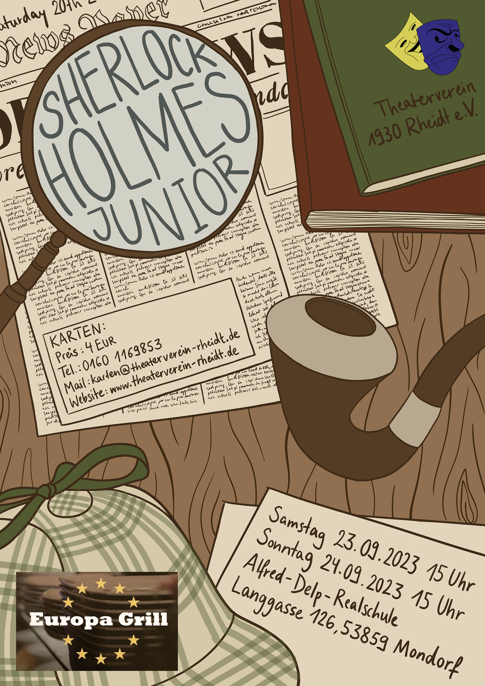 Sherlock Holmes Junior - Poster