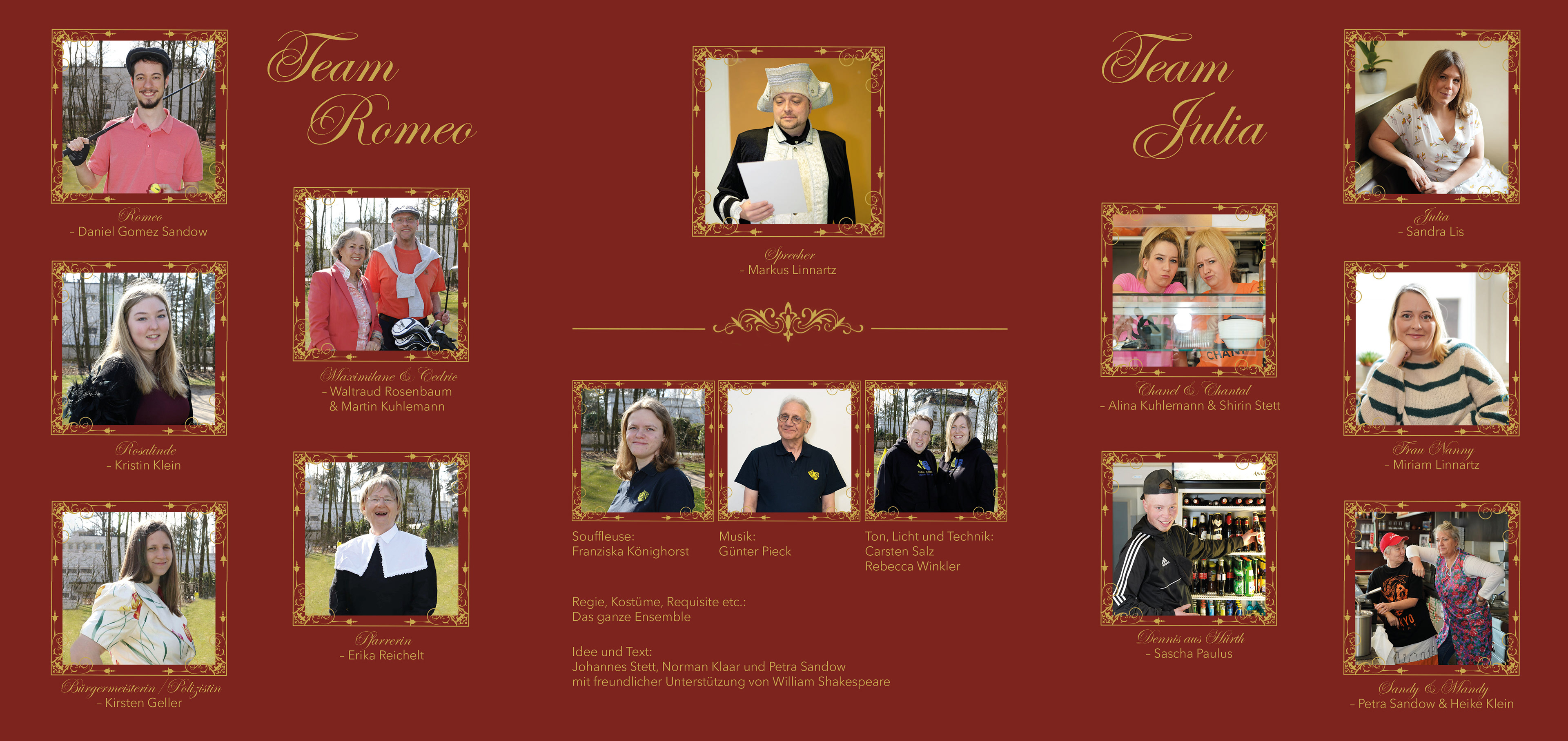 Romeo und dat Julchen - Program Brochure 2